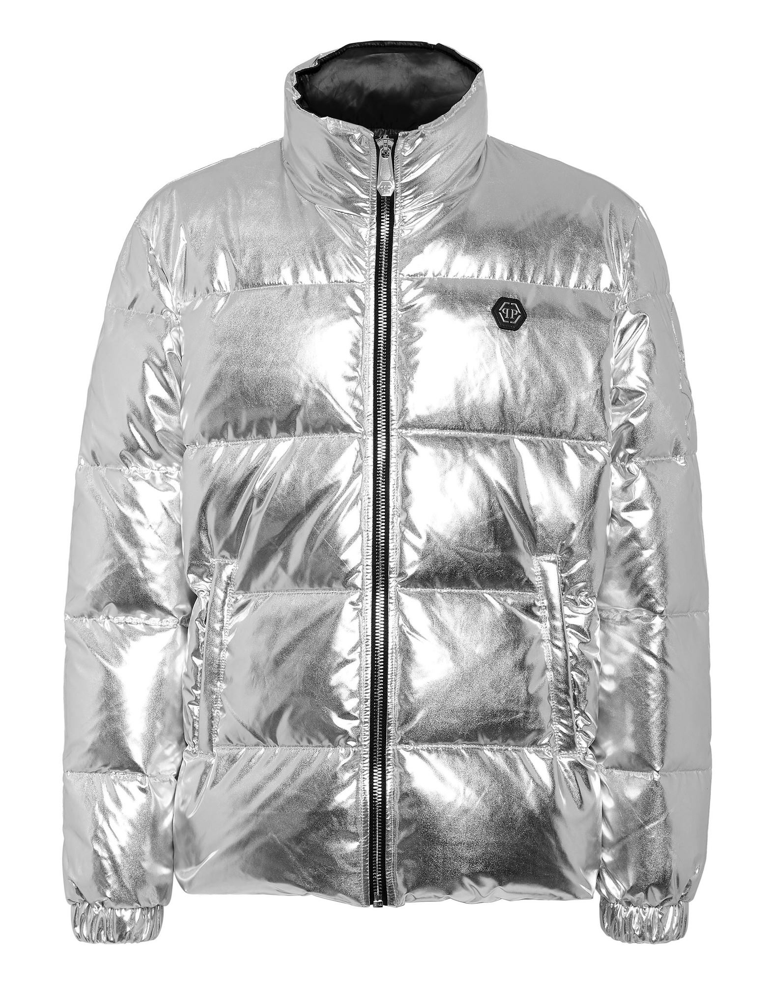 PHILIPP PLEIN Pufferjacke & Daunenjacke Herren Silber von PHILIPP PLEIN