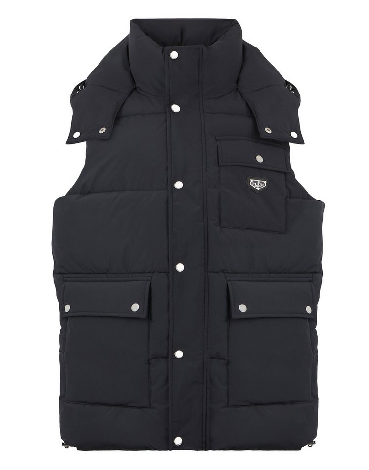 PHILIPP PLEIN Steppjacke Nylon Puffer Vest Gothic Plein von PHILIPP PLEIN