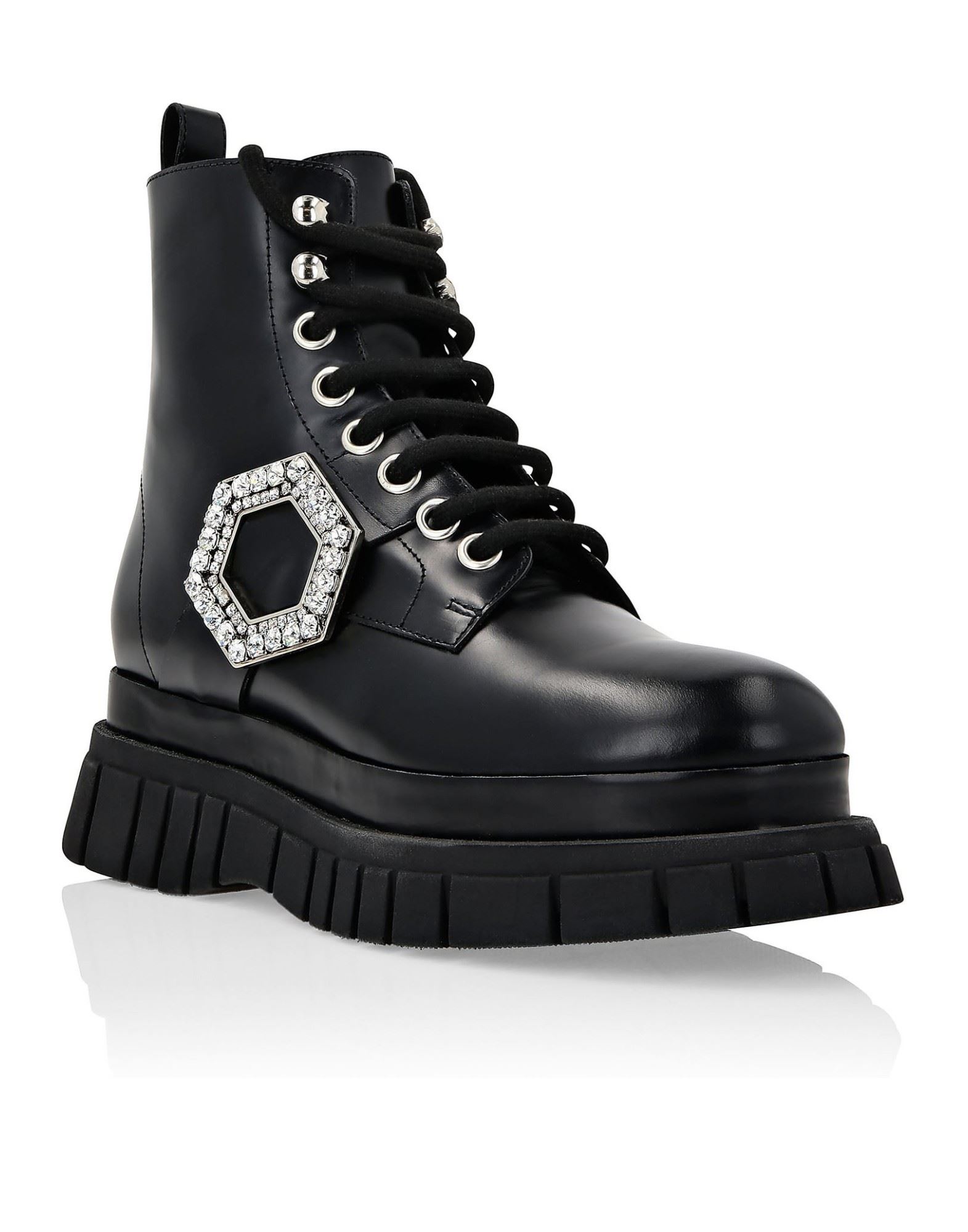 PHILIPP PLEIN Stiefelette Damen Schwarz von PHILIPP PLEIN