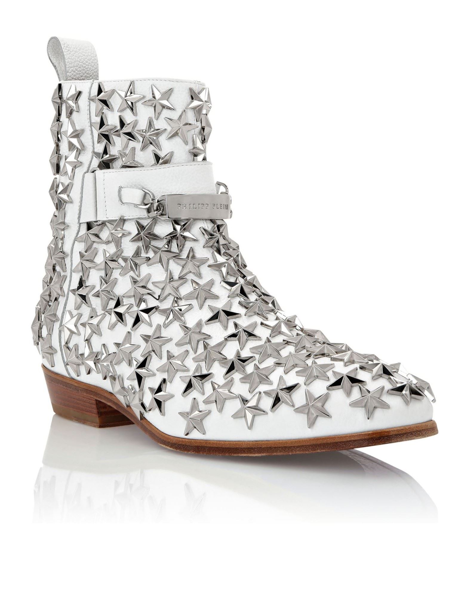 PHILIPP PLEIN Stiefelette Damen Weiß von PHILIPP PLEIN