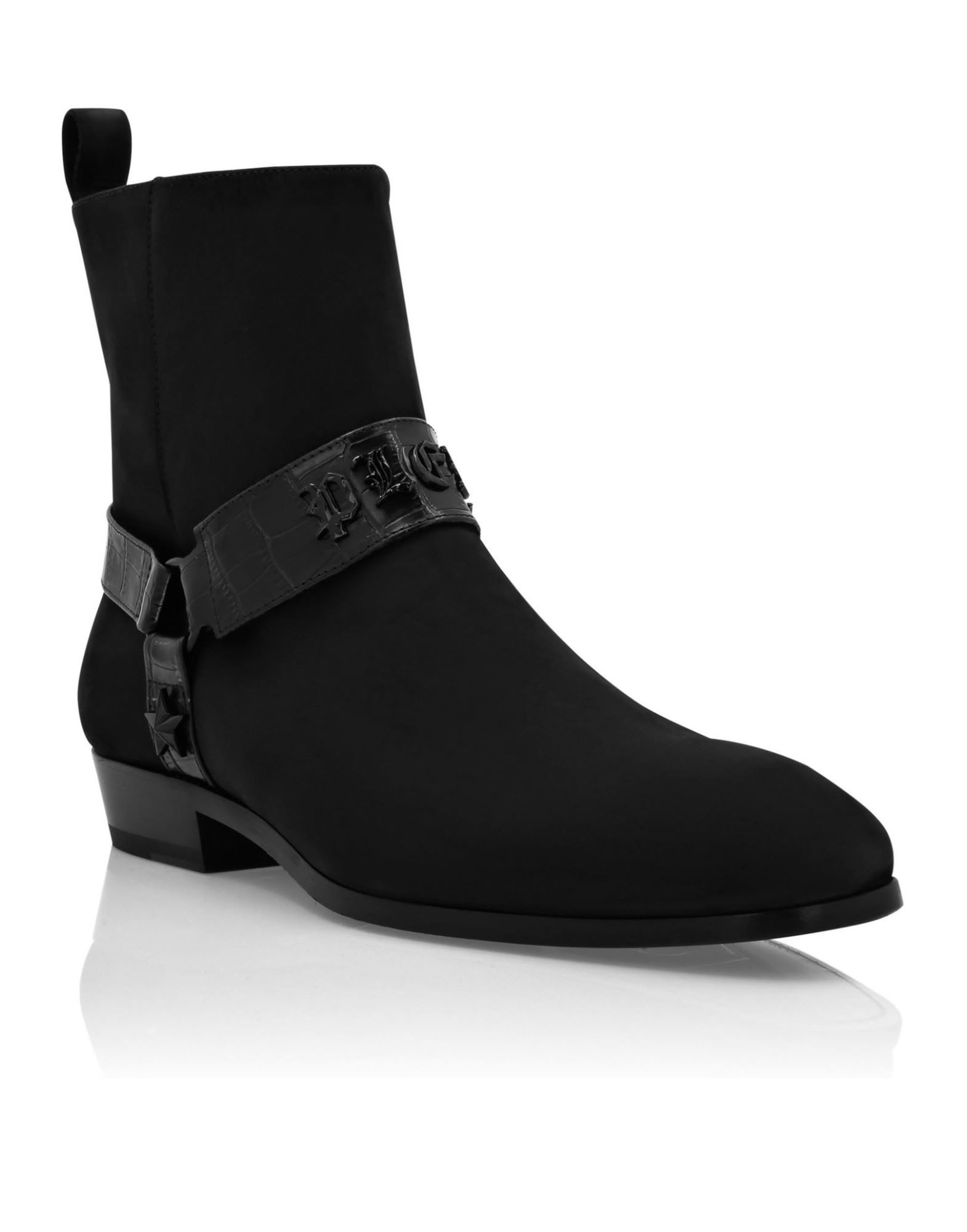 PHILIPP PLEIN Stiefelette Herren Schwarz von PHILIPP PLEIN