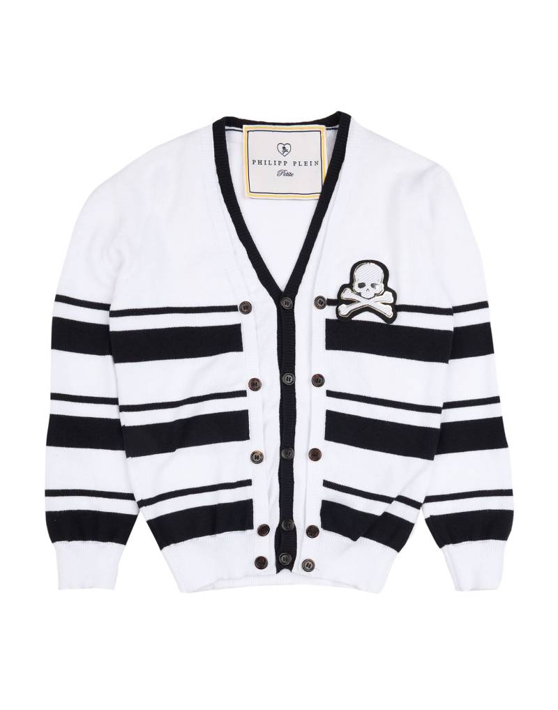 PHILIPP PLEIN Strickjacke Kinder Weiß von PHILIPP PLEIN