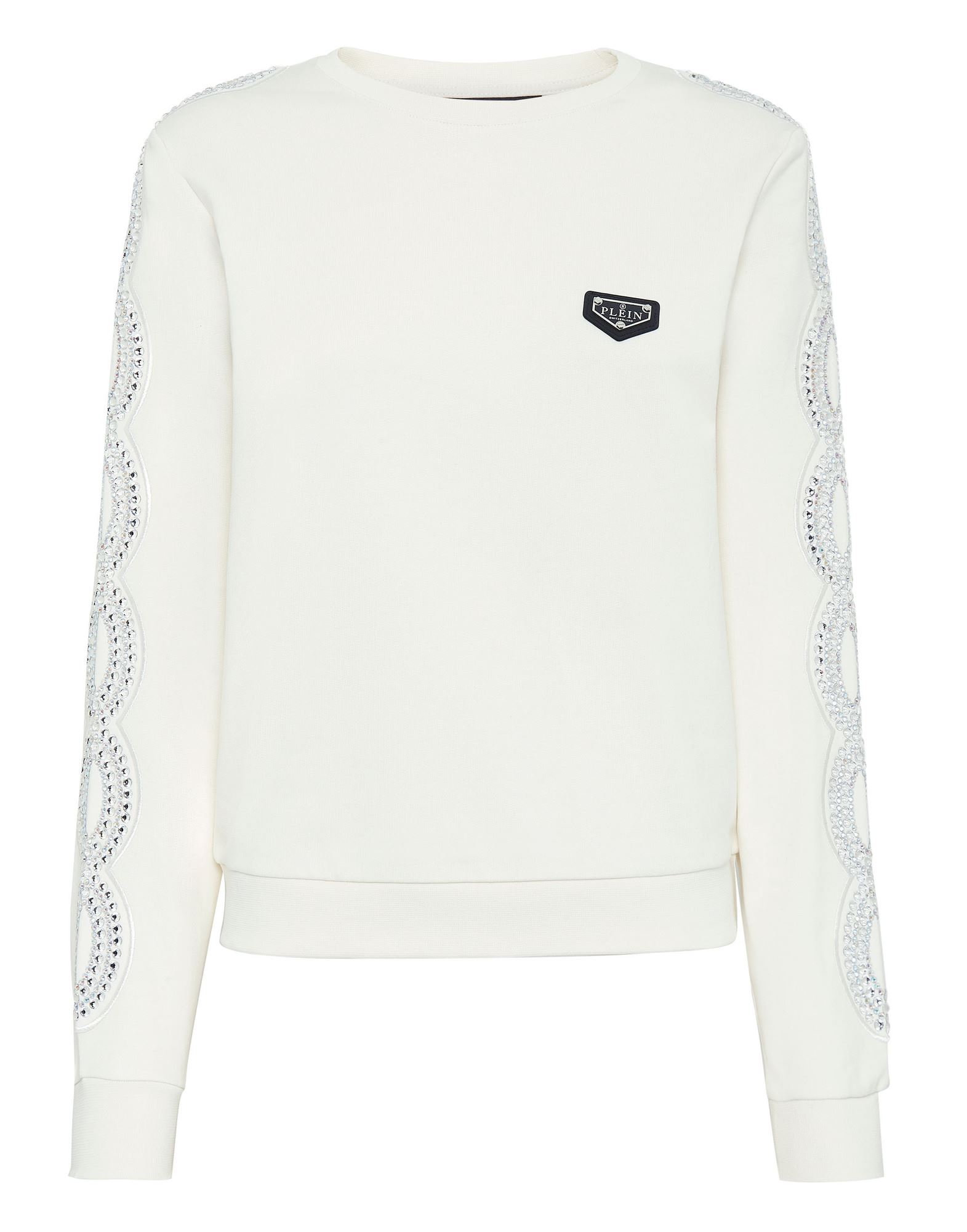 PHILIPP PLEIN Sweatshirt Damen Beige von PHILIPP PLEIN