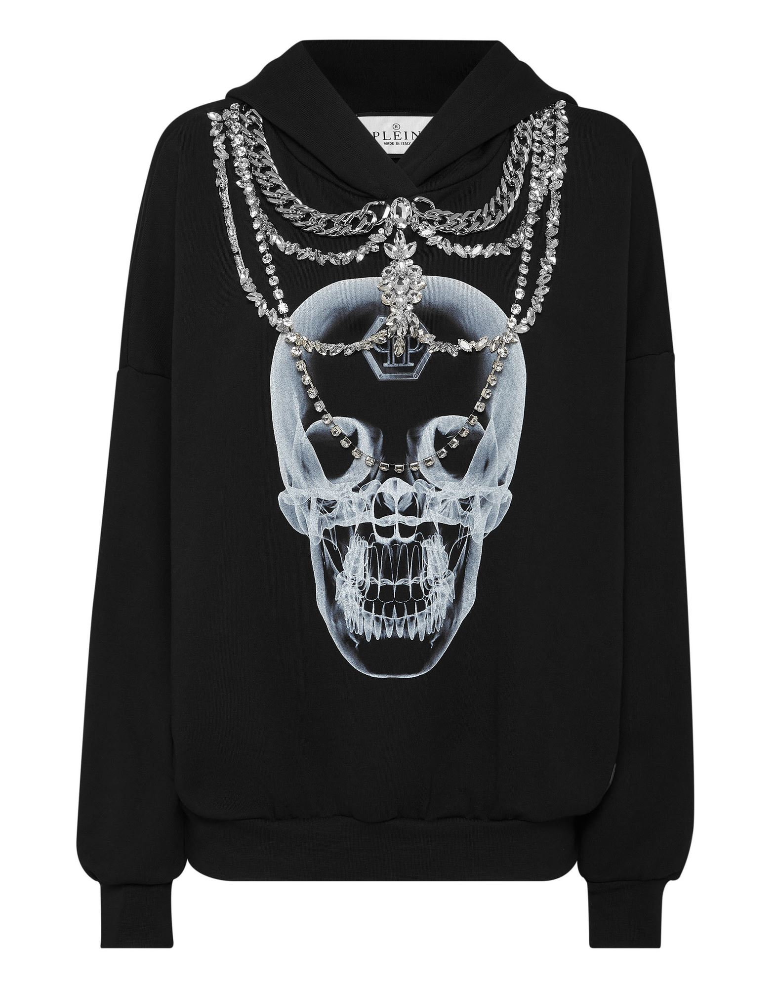 PHILIPP PLEIN Sweatshirt Damen Schwarz von PHILIPP PLEIN