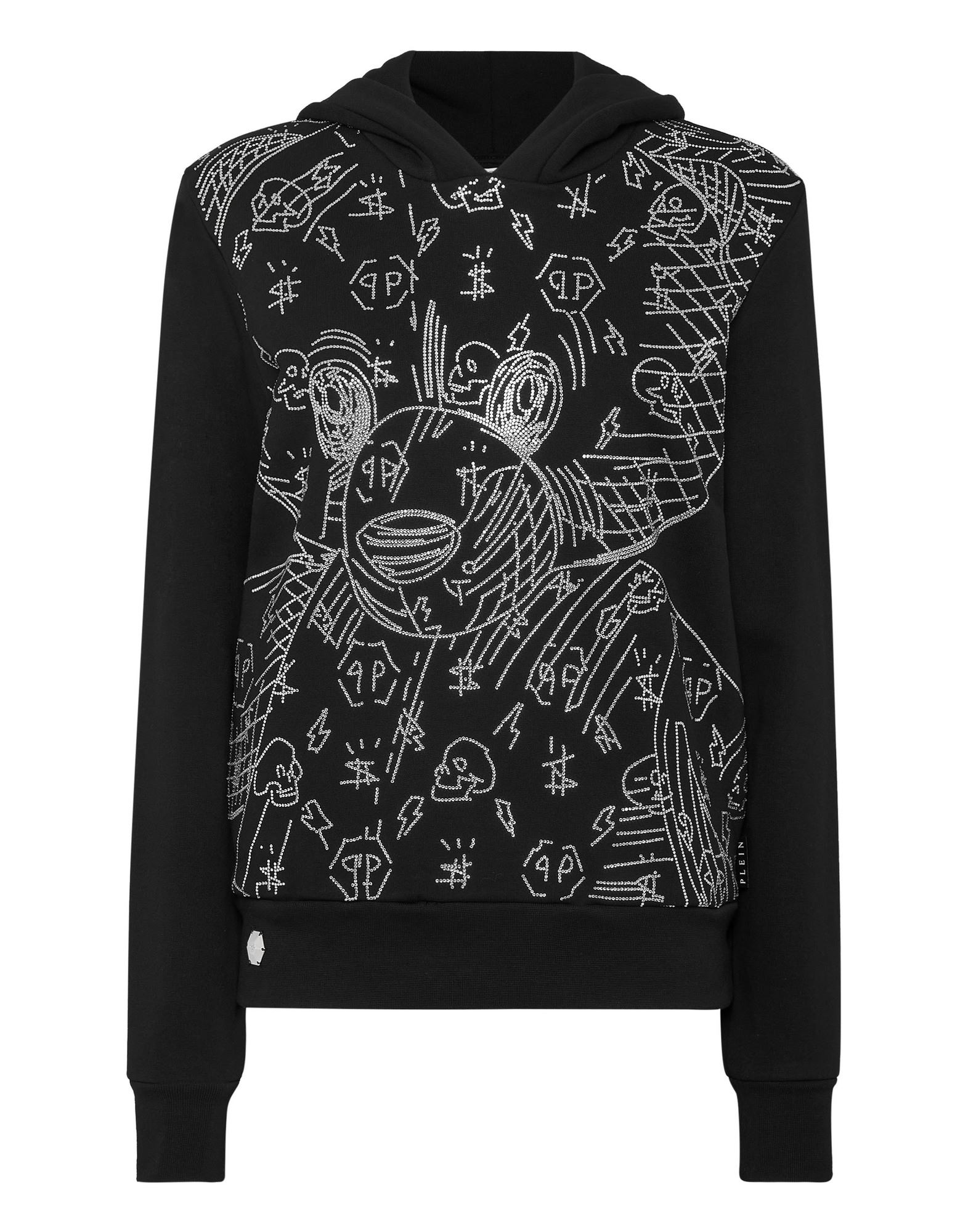 PHILIPP PLEIN Sweatshirt Damen Schwarz von PHILIPP PLEIN