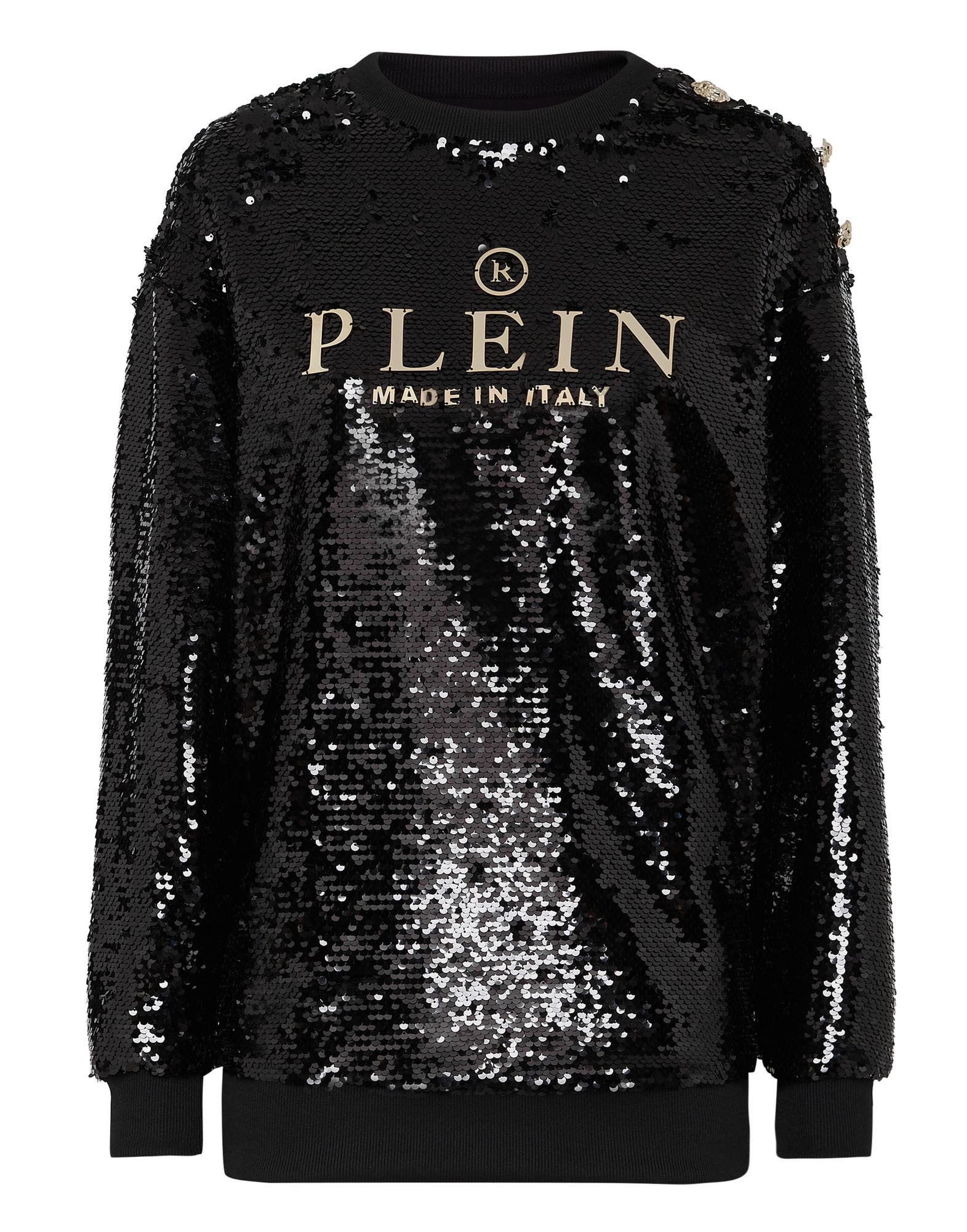 PHILIPP PLEIN Sweatshirt Damen Schwarz von PHILIPP PLEIN