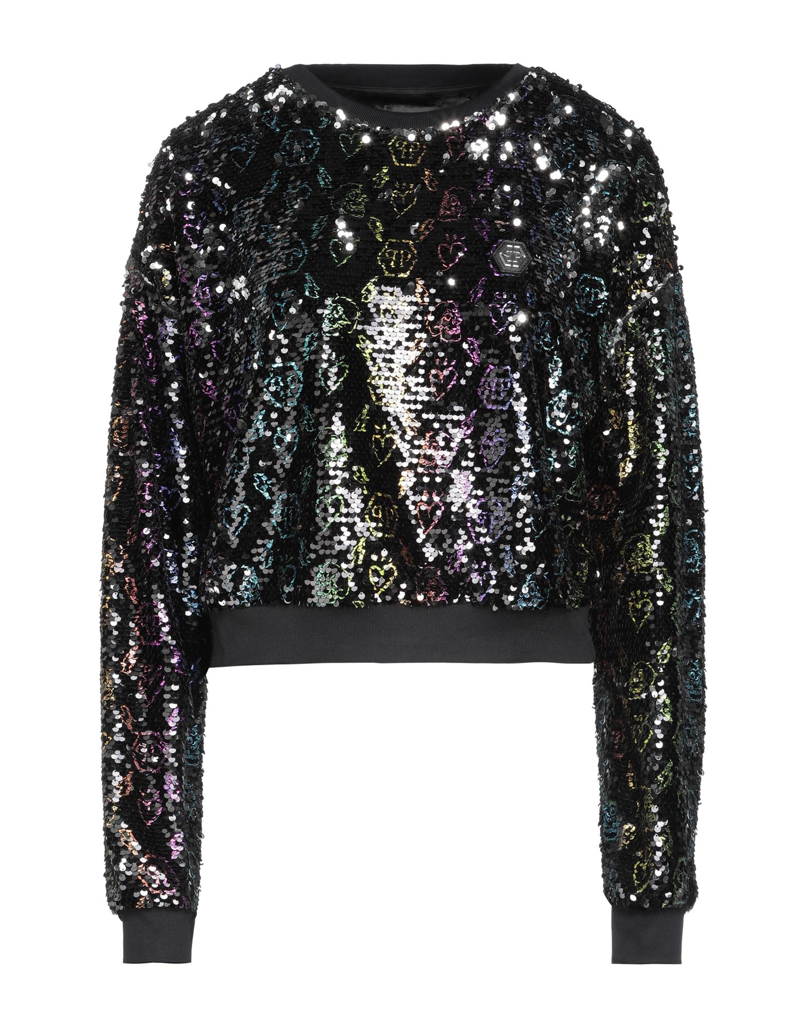 PHILIPP PLEIN Sweatshirt Damen Schwarz PHILIPP PLEIN Sweatshirt Damen Schwarz von PHILIPP PLEIN