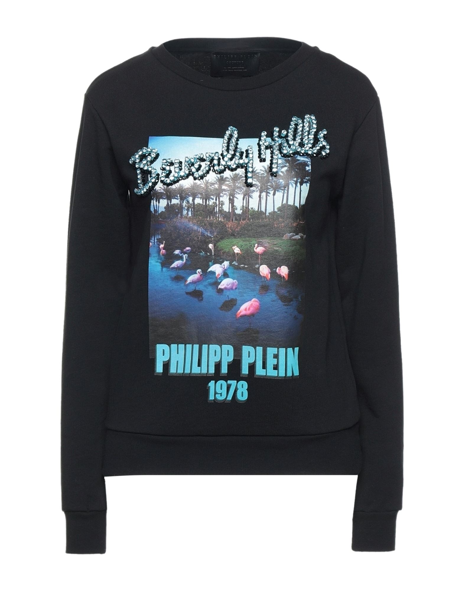 PHILIPP PLEIN Sweatshirt Damen Schwarz PHILIPP PLEIN Sweatshirt Damen Schwarz von PHILIPP PLEIN