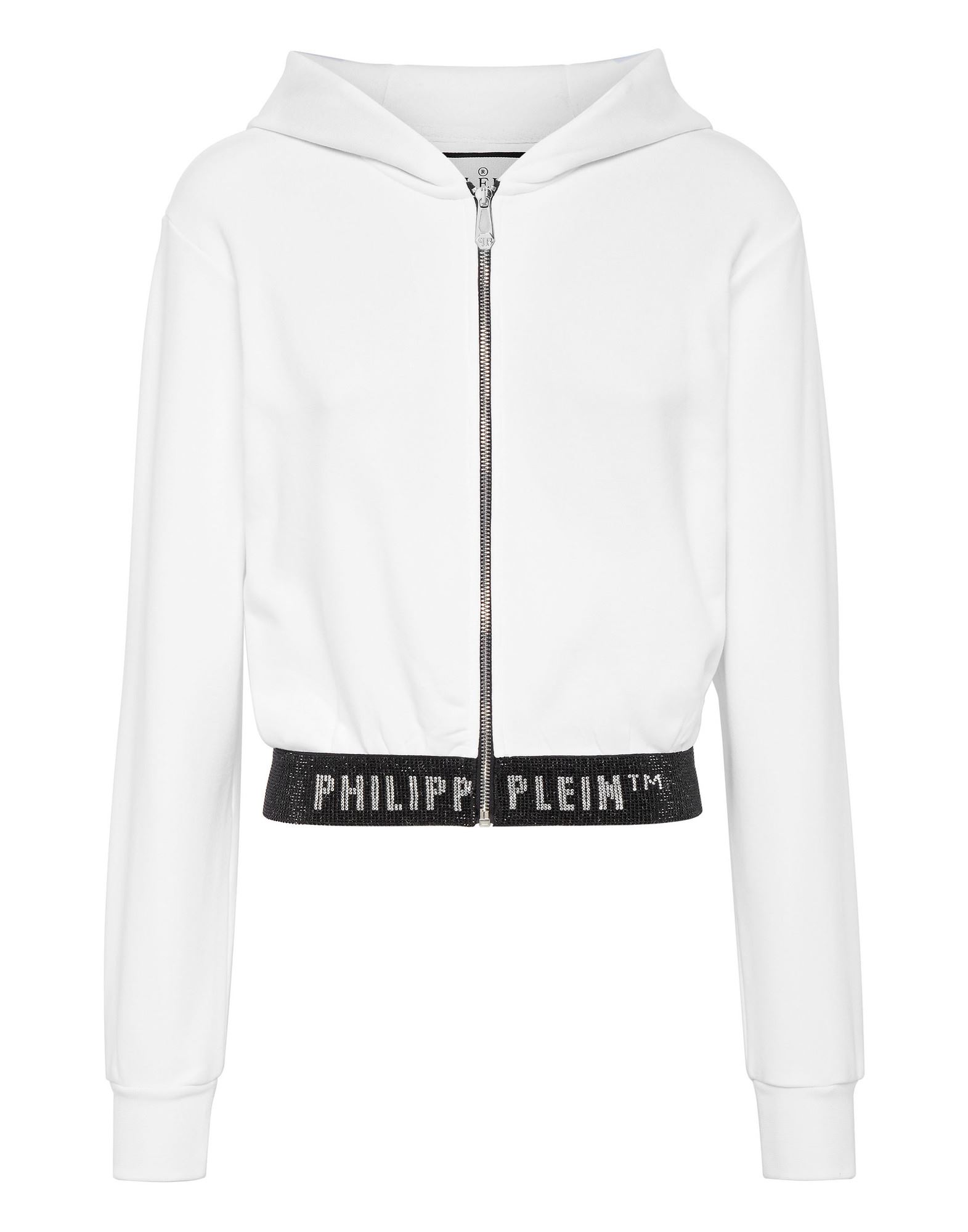 PHILIPP PLEIN Sweatshirt Damen Weiß von PHILIPP PLEIN