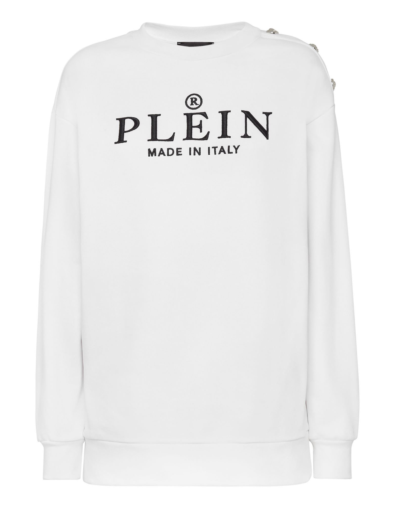 PHILIPP PLEIN Sweatshirt Damen Weiß von PHILIPP PLEIN