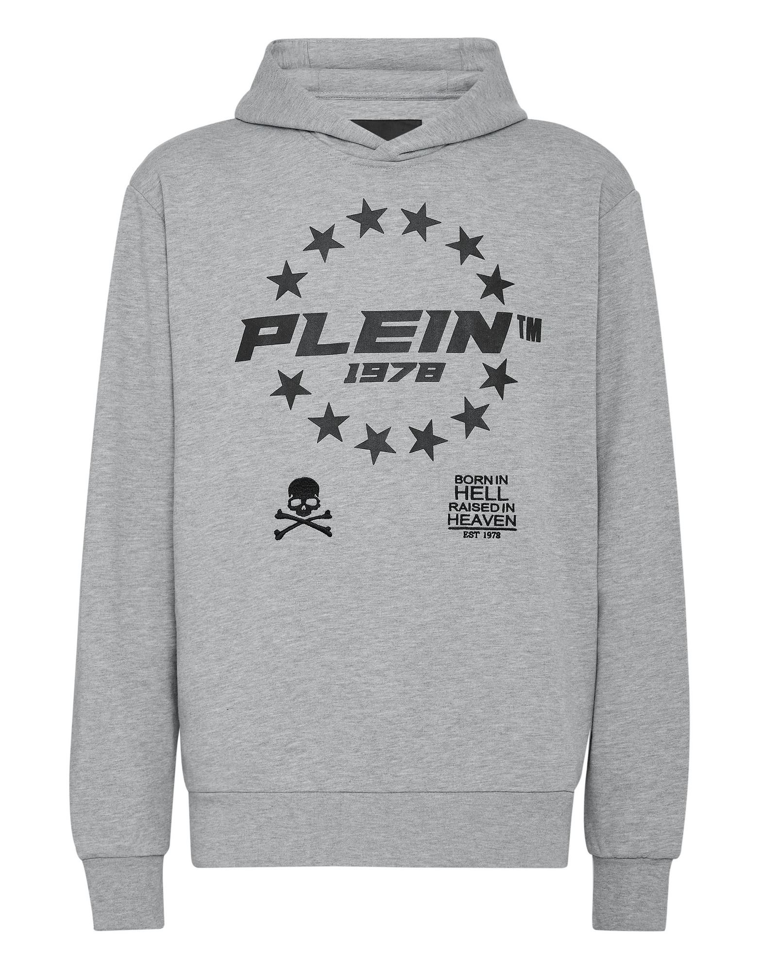 PHILIPP PLEIN Sweatshirt Herren Grau von PHILIPP PLEIN