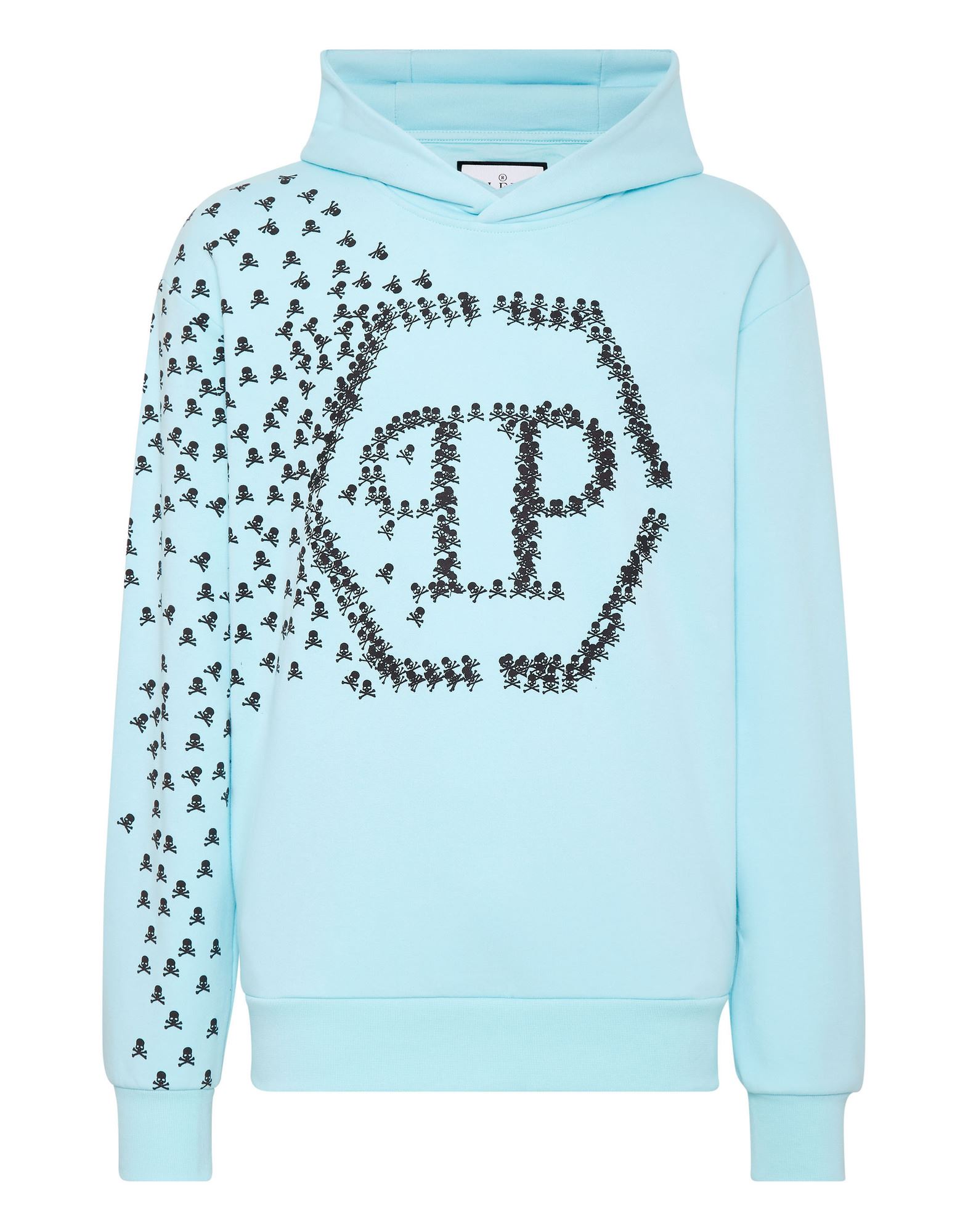 PHILIPP PLEIN Sweatshirt Herren Hellblau von PHILIPP PLEIN