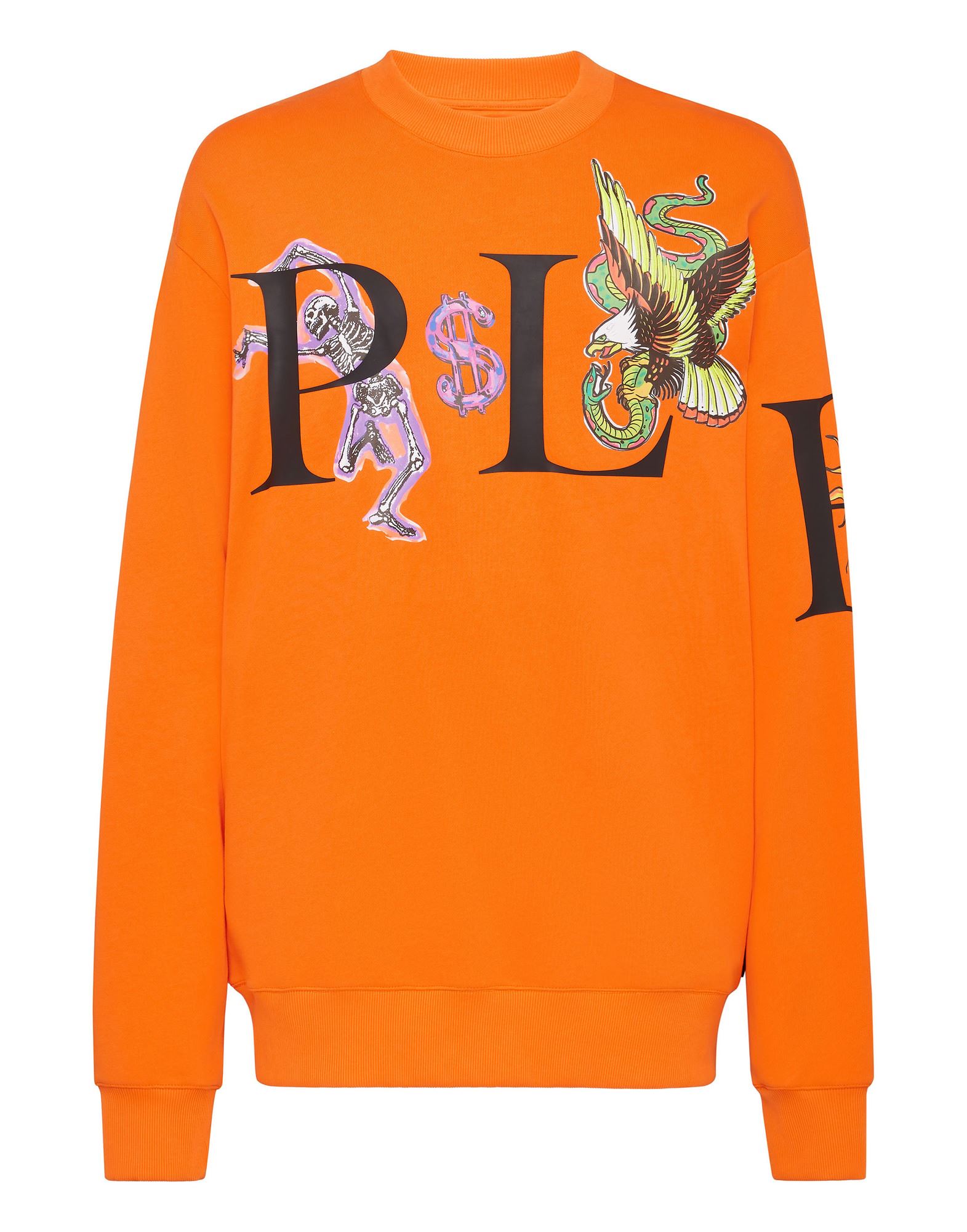 PHILIPP PLEIN Sweatshirt Herren Orange von PHILIPP PLEIN