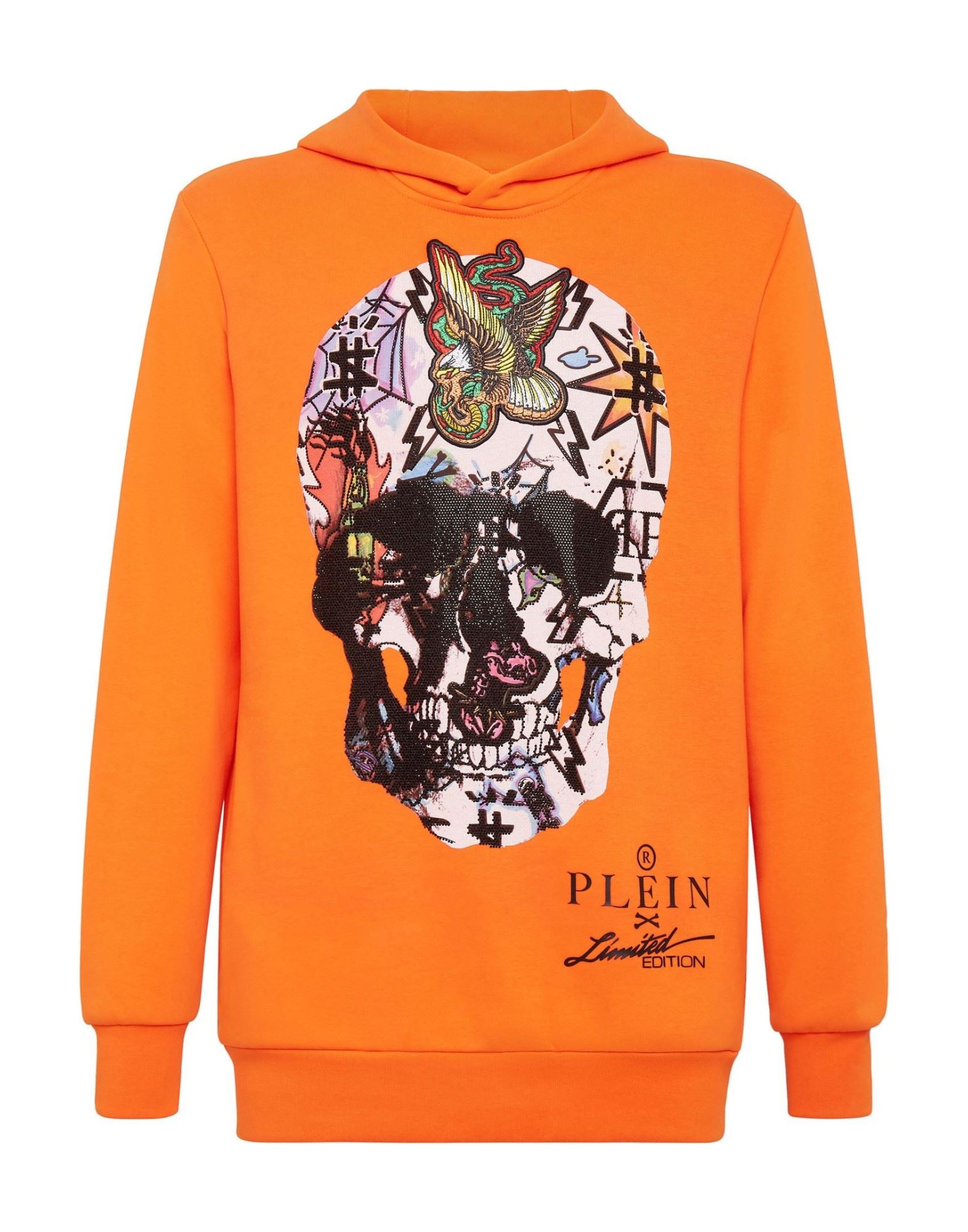 PHILIPP PLEIN Sweatshirt Herren Orange von PHILIPP PLEIN