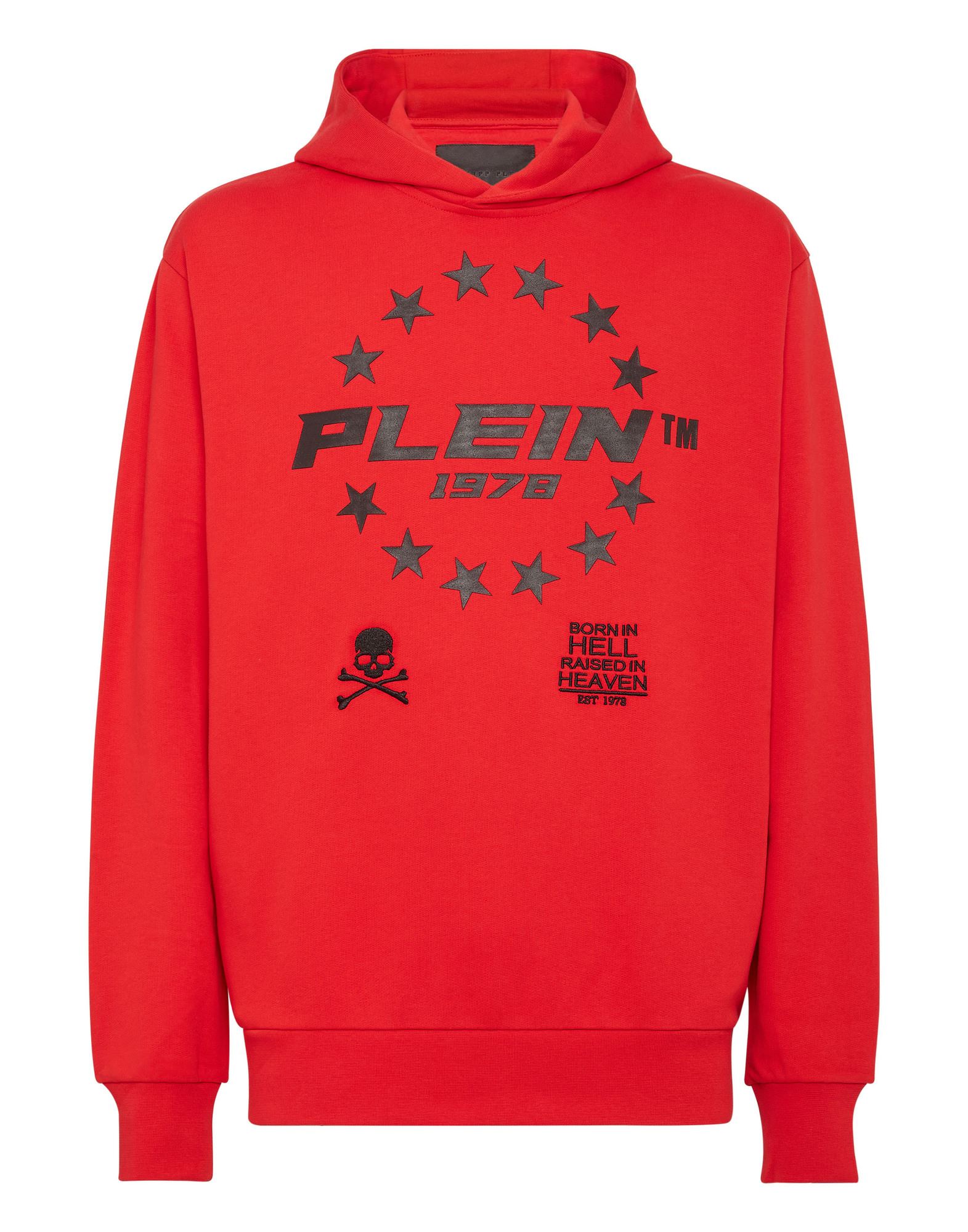 PHILIPP PLEIN Sweatshirt Herren Rot von PHILIPP PLEIN