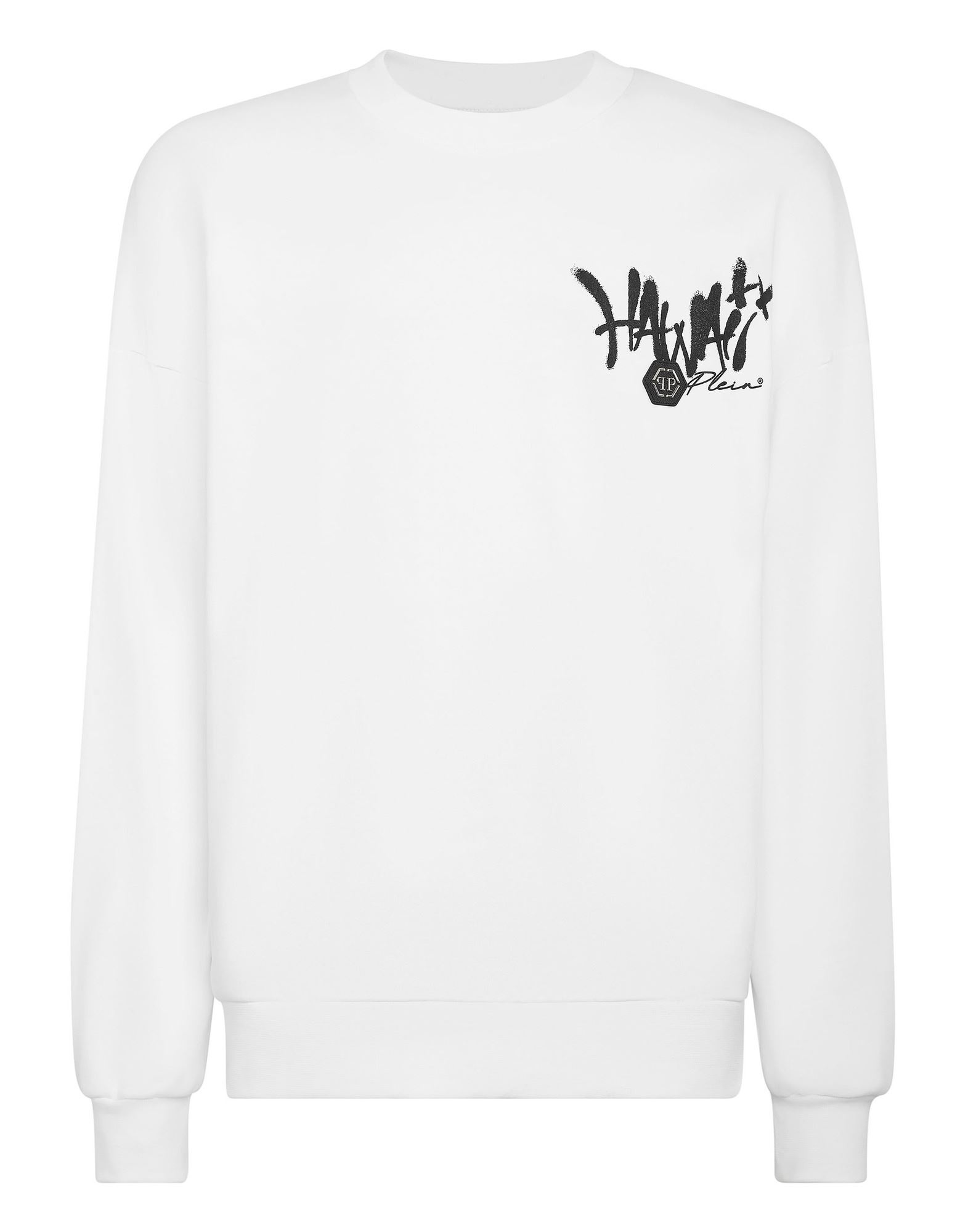 PHILIPP PLEIN Sweatshirt Herren Weiß von PHILIPP PLEIN