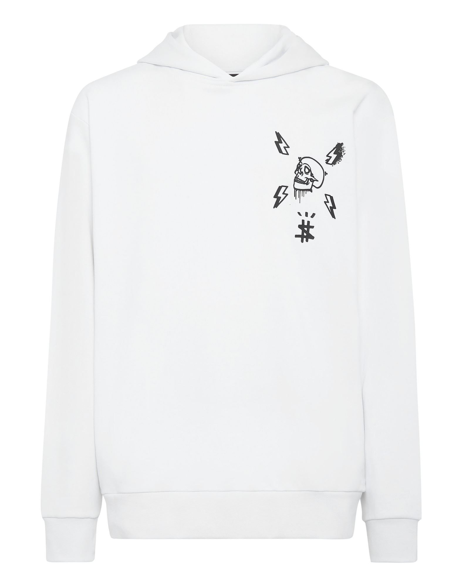 PHILIPP PLEIN Sweatshirt Herren Weiß von PHILIPP PLEIN