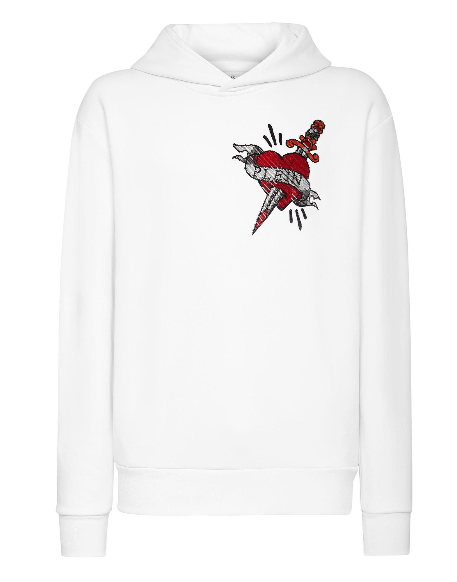 PHILIPP PLEIN Sweatshirt Herren Weiß von PHILIPP PLEIN