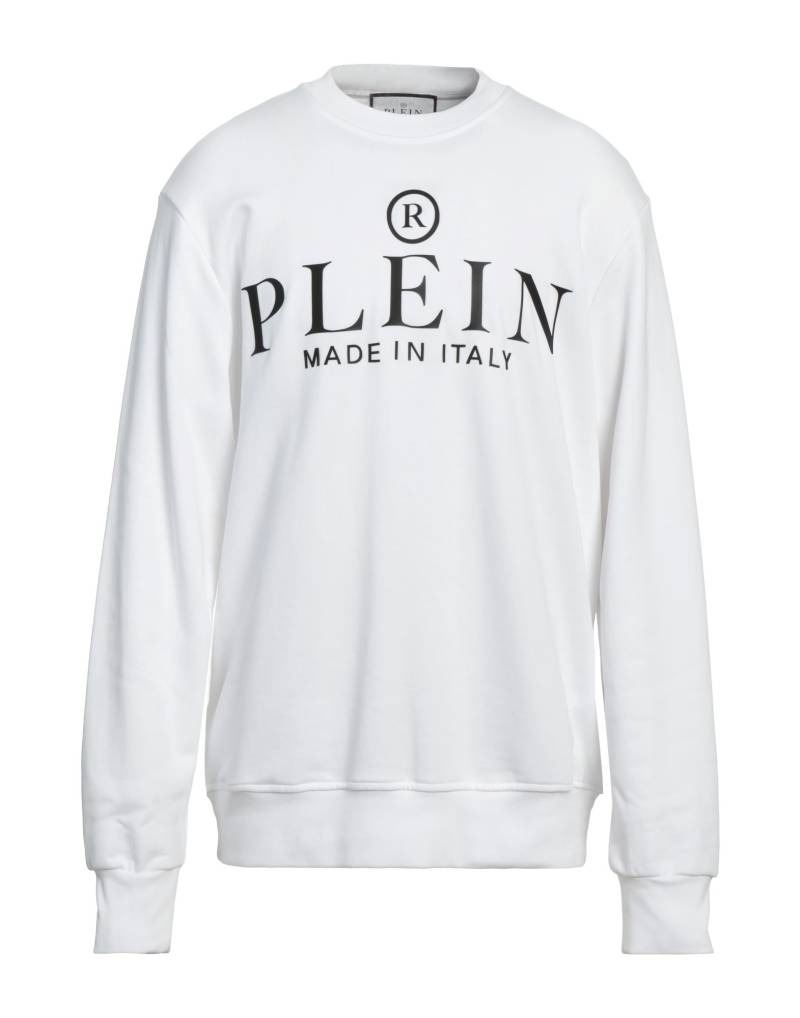 PHILIPP PLEIN Sweatshirt Herren Weiß von PHILIPP PLEIN