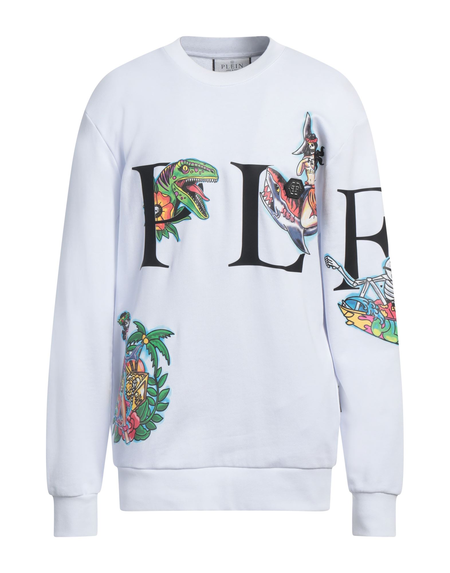 PHILIPP PLEIN Sweatshirt Herren Weiß von PHILIPP PLEIN