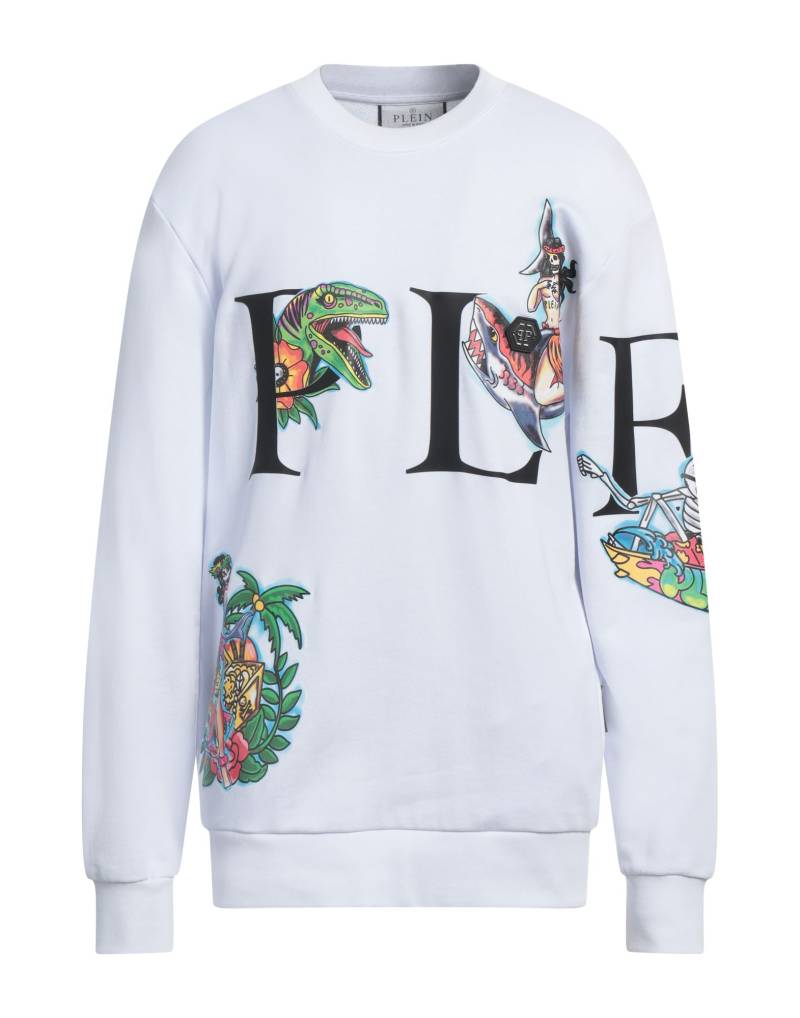 PHILIPP PLEIN Sweatshirt Herren Weiß PHILIPP PLEIN Sweatshirt Herren Weiß von PHILIPP PLEIN