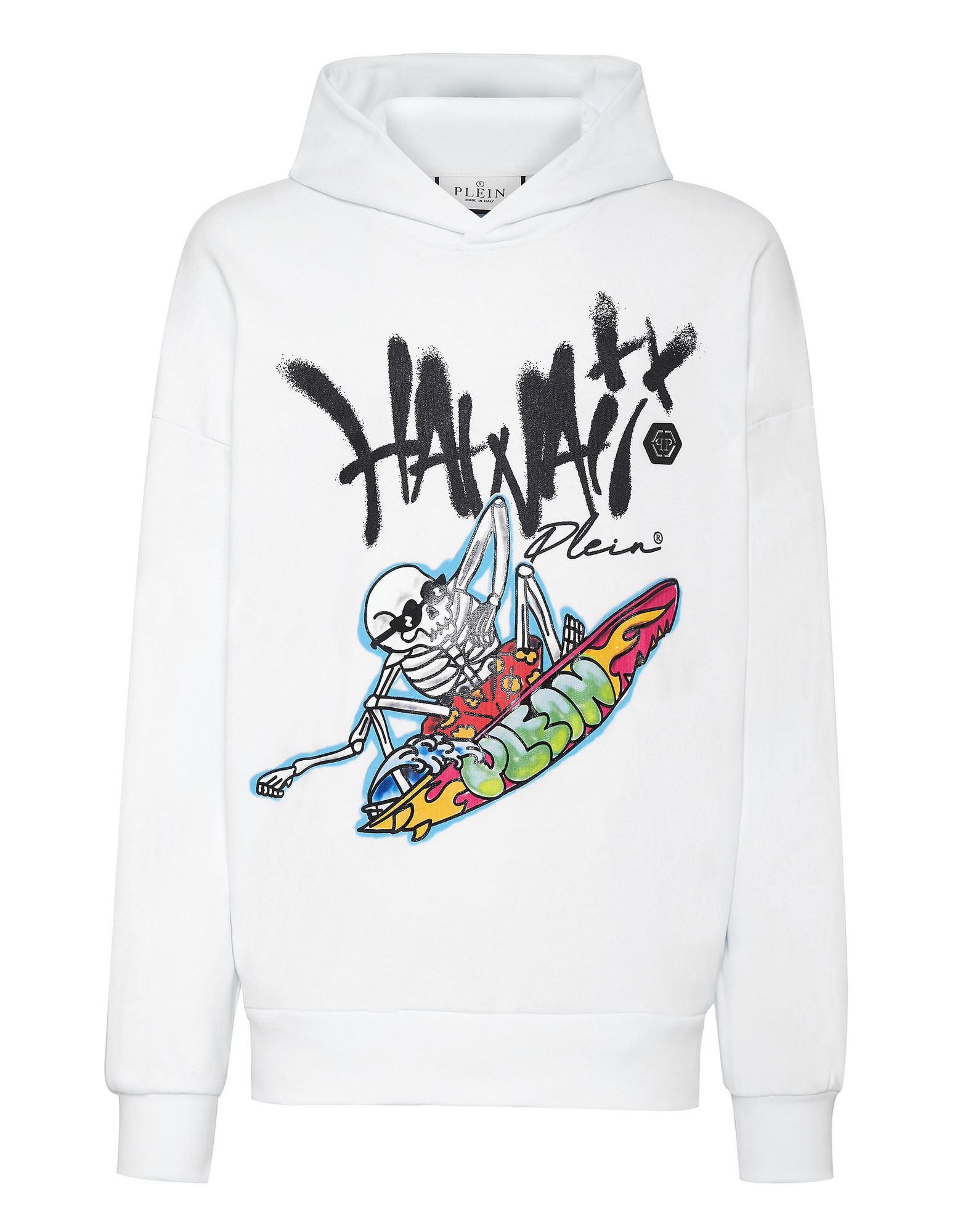 PHILIPP PLEIN Sweatshirt Herren Weiß von PHILIPP PLEIN