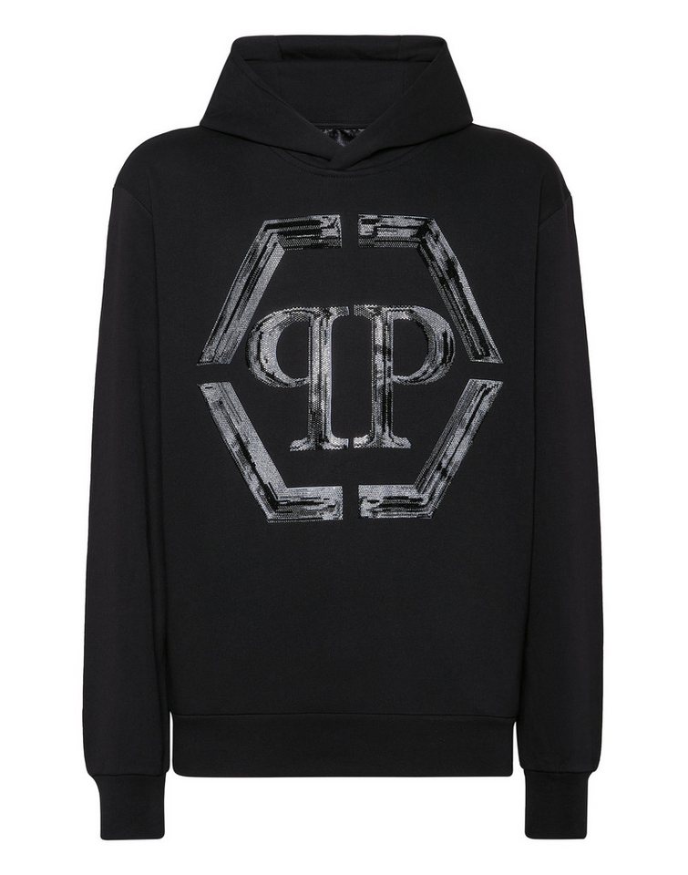 PHILIPP PLEIN Sweatshirt Hexagon Mit Schmucksteinen von PHILIPP PLEIN