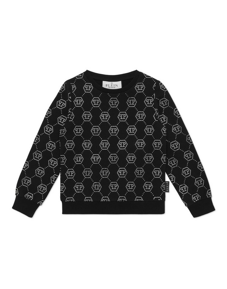 PHILIPP PLEIN Sweatshirt Monogram Mit Schmucksteinen von PHILIPP PLEIN