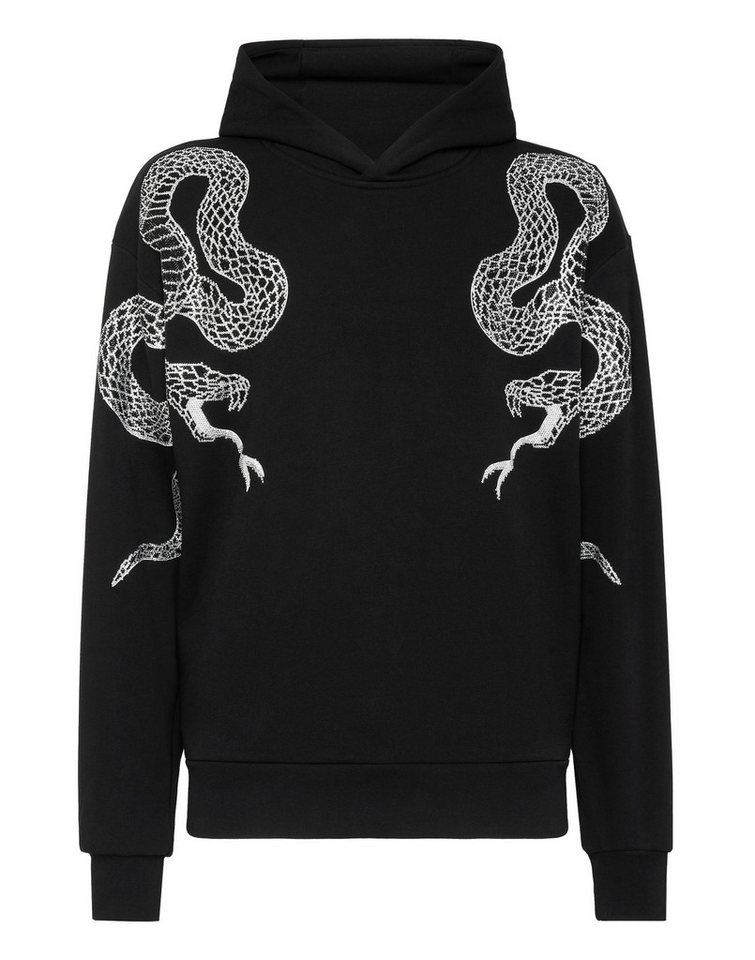 PHILIPP PLEIN Sweatshirt Snake Mit Schmucksteinen von PHILIPP PLEIN