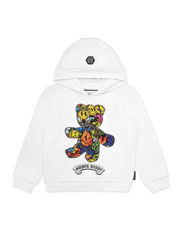 PHILIPP PLEIN Sweatshirt Teddy Mit Schmucksteinen von PHILIPP PLEIN