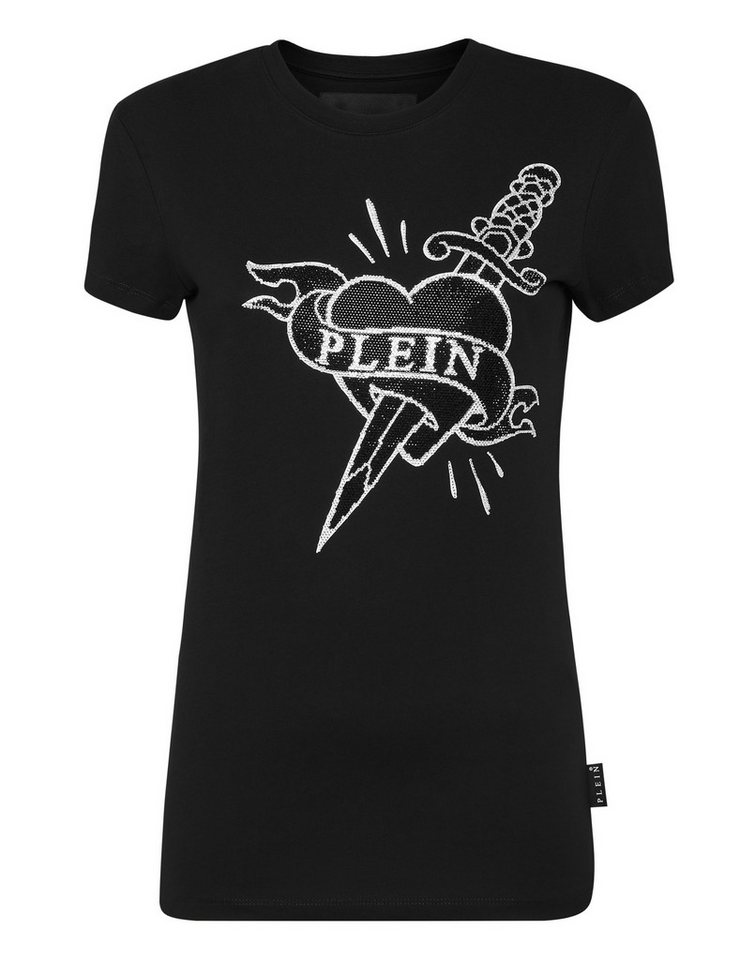 PHILIPP PLEIN T-Shirt Love Mit Schmucksteinen von PHILIPP PLEIN