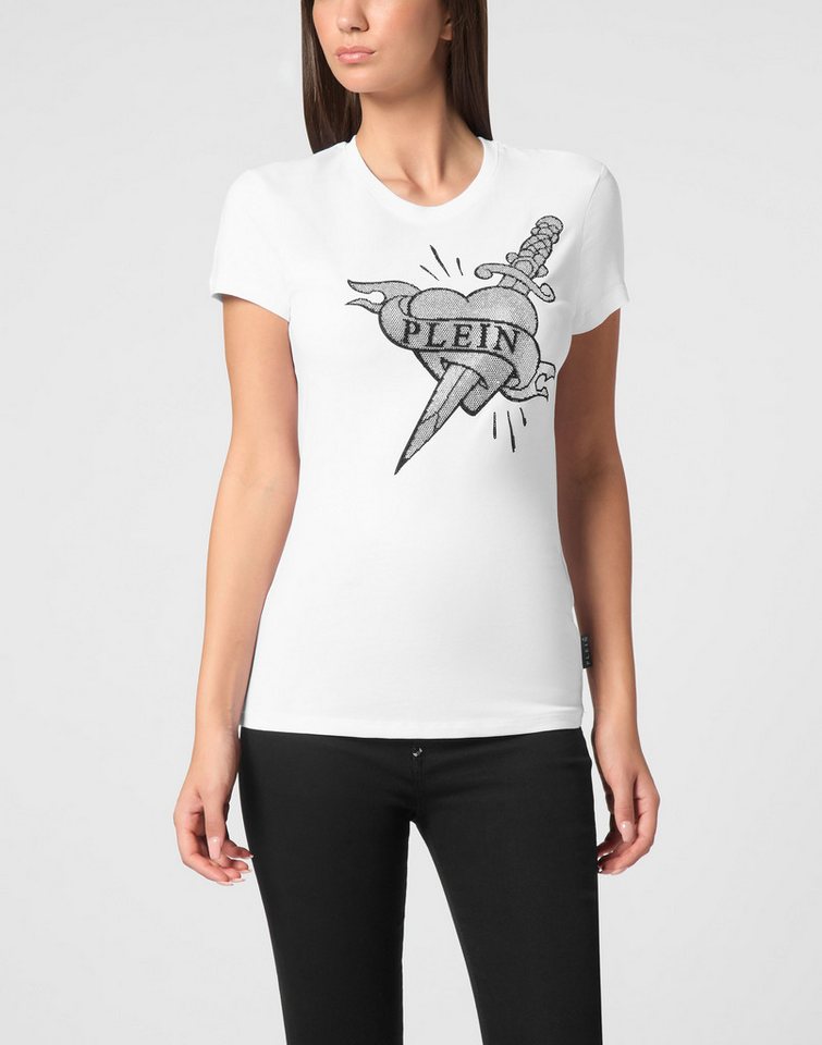 PHILIPP PLEIN T-Shirt Love Mit Schmucksteinen von PHILIPP PLEIN
