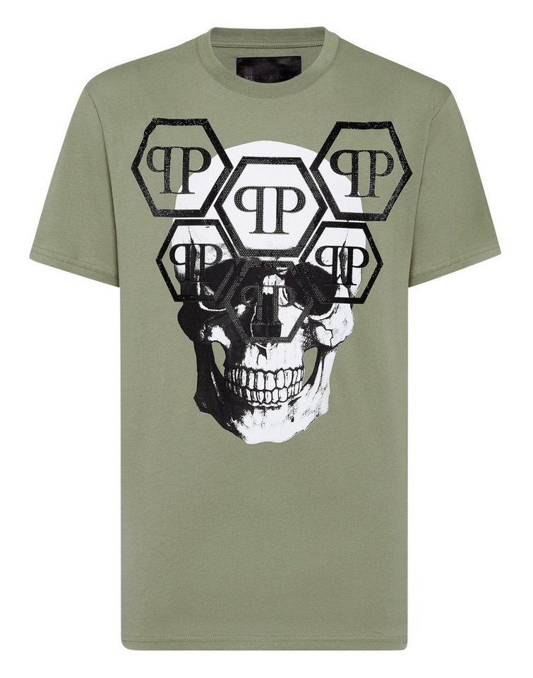 PHILIPP PLEIN T-Shirt Skull Mit Schmucksteinen von PHILIPP PLEIN