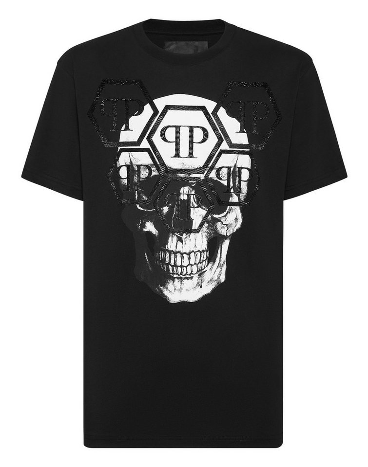 PHILIPP PLEIN T-Shirt Skull Mit Schmucksteinen von PHILIPP PLEIN