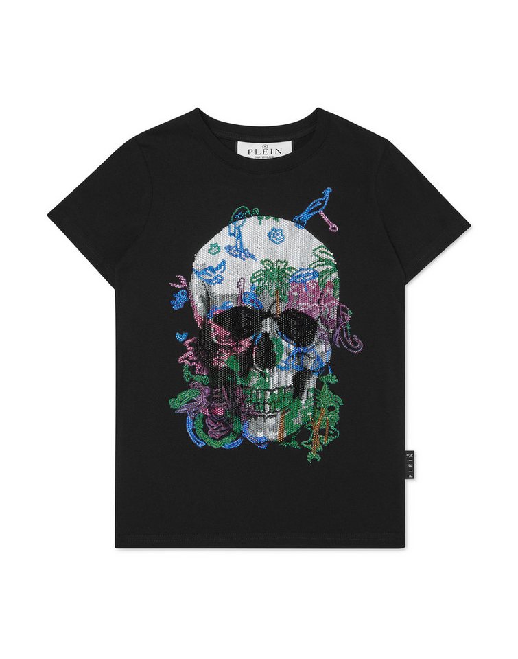 PHILIPP PLEIN T-Shirt Skull Verziert von PHILIPP PLEIN