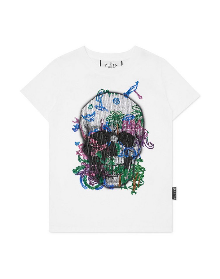 PHILIPP PLEIN T-Shirt Skull Verziert von PHILIPP PLEIN