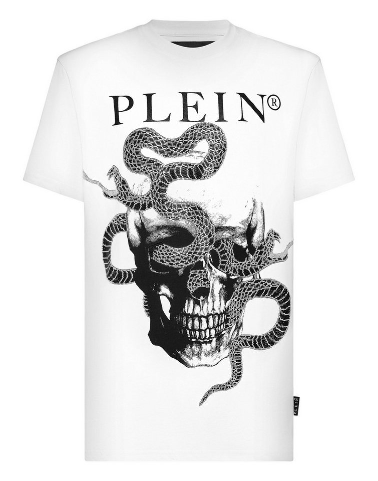 PHILIPP PLEIN T-Shirt Snake Mit Schmucksteinen von PHILIPP PLEIN