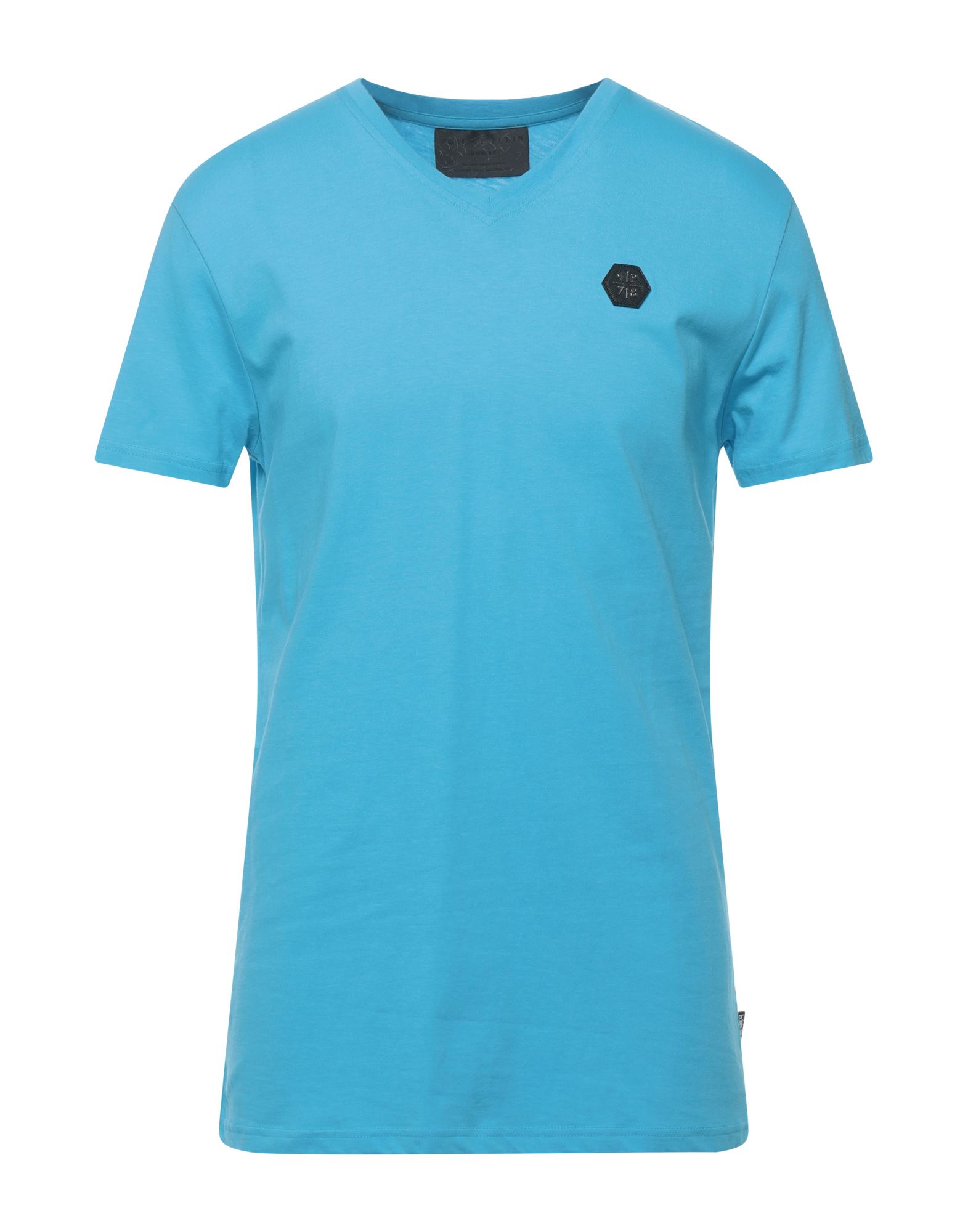 PHILIPP PLEIN T-shirts Herren Azurblau von PHILIPP PLEIN