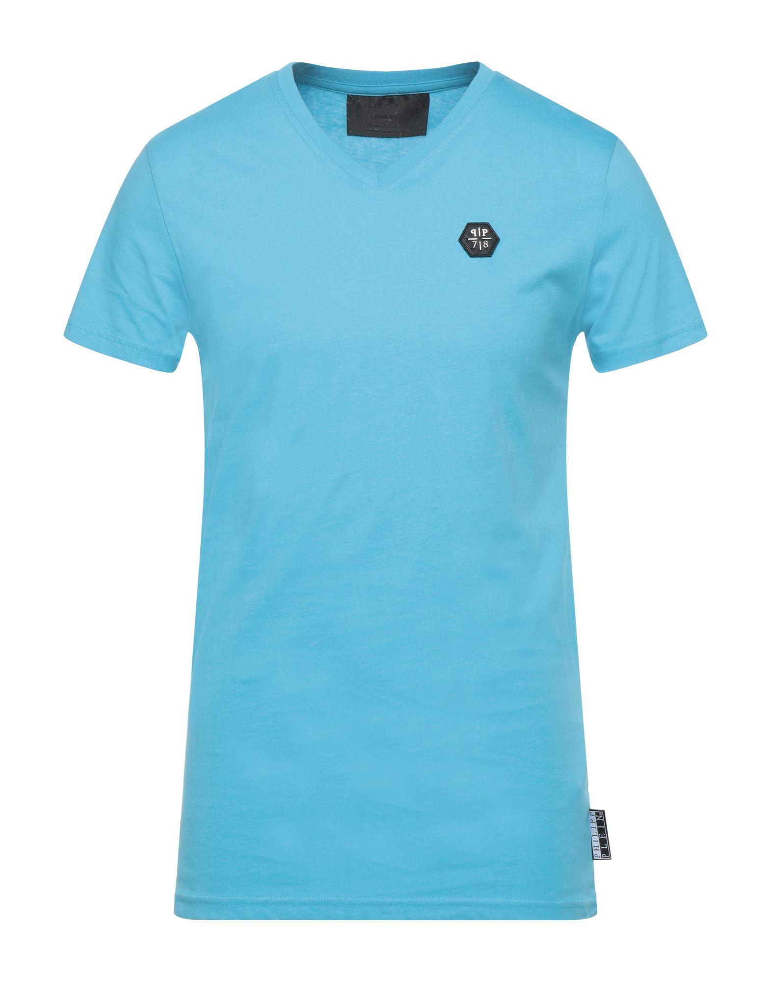 PHILIPP PLEIN T-shirts Herren Azurblau PHILIPP PLEIN T-shirts Herren Azurblau von PHILIPP PLEIN