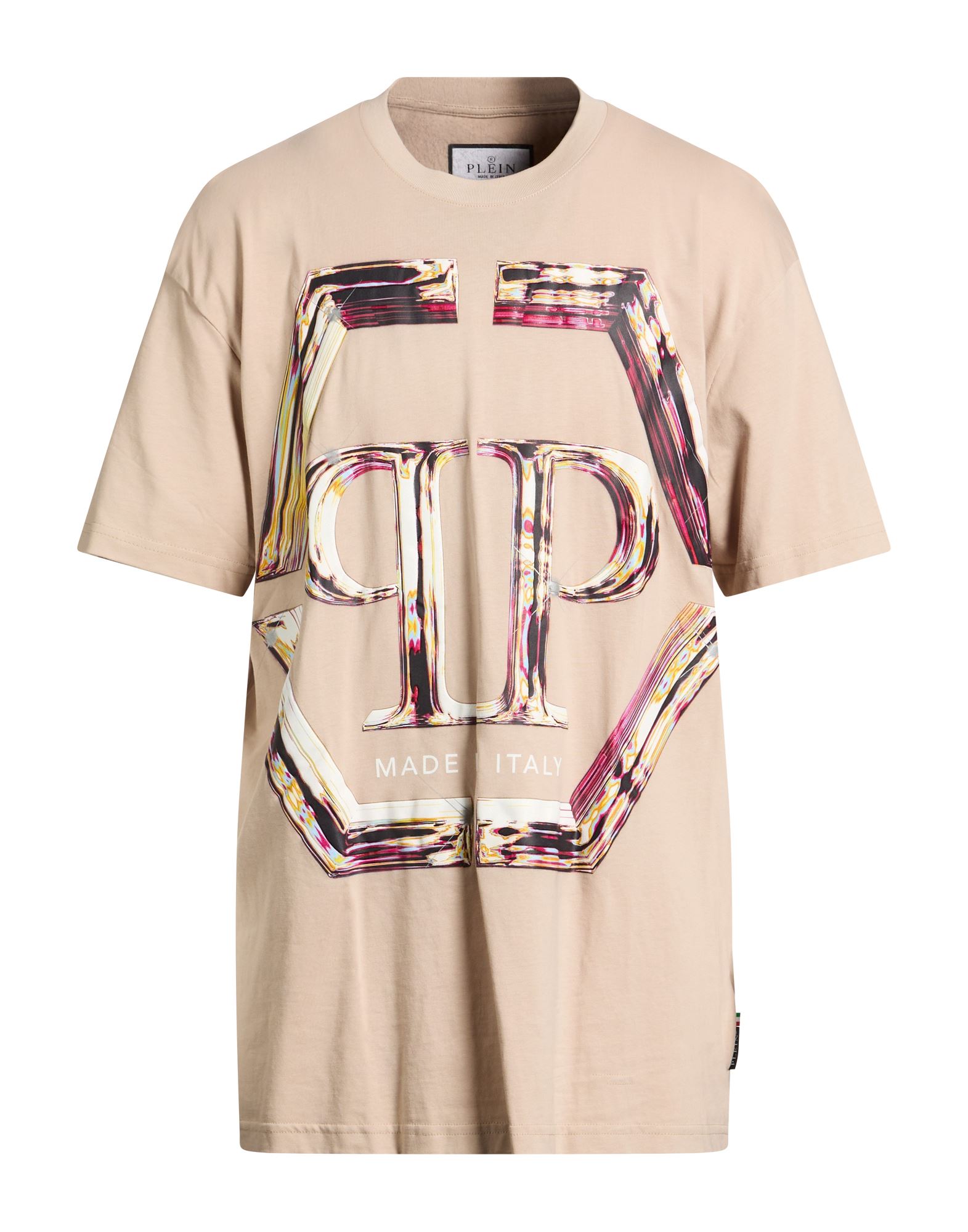 PHILIPP PLEIN T-shirts Herren Beige von PHILIPP PLEIN