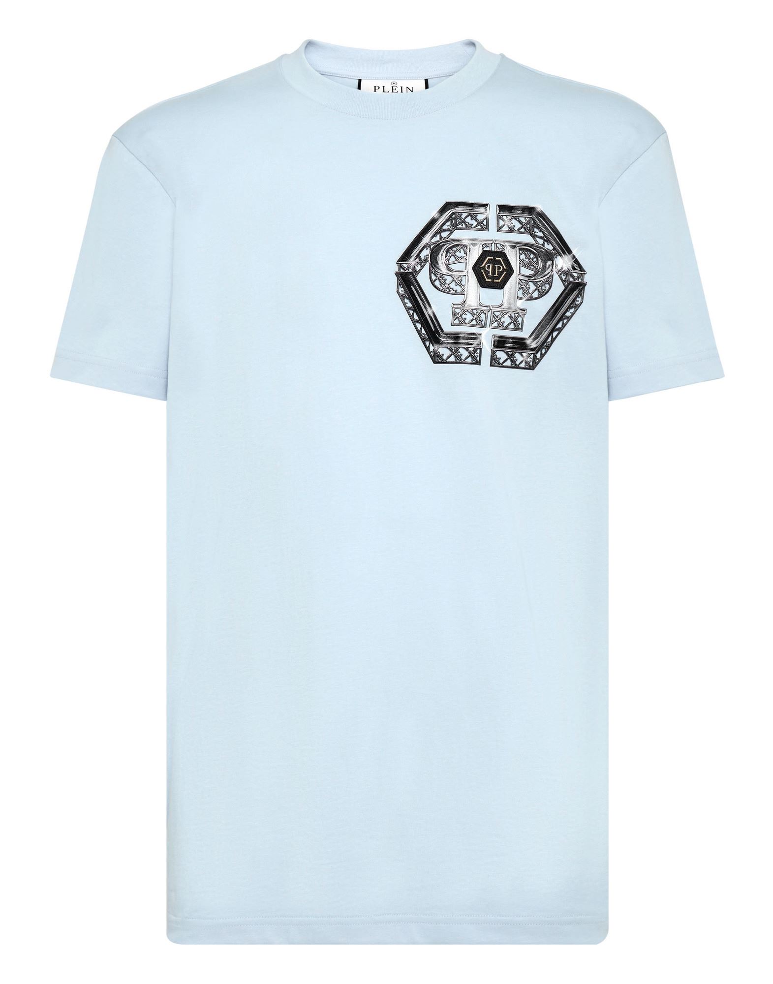 PHILIPP PLEIN T-shirts Herren Hellblau von PHILIPP PLEIN