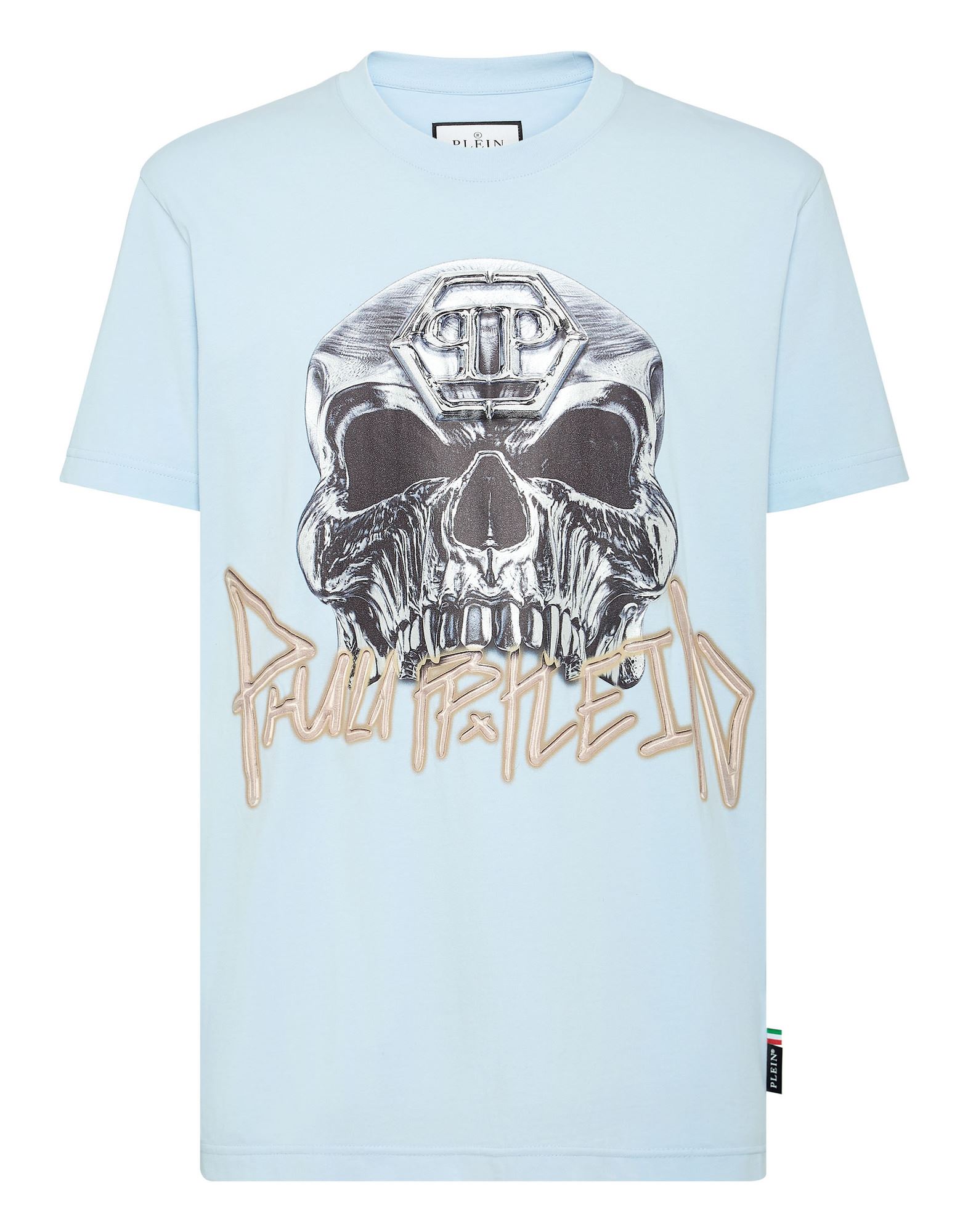 PHILIPP PLEIN T-shirts Herren Hellblau von PHILIPP PLEIN