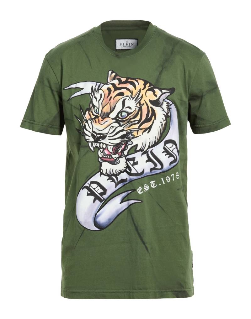 PHILIPP PLEIN T-shirts Herren Militärgrün von PHILIPP PLEIN