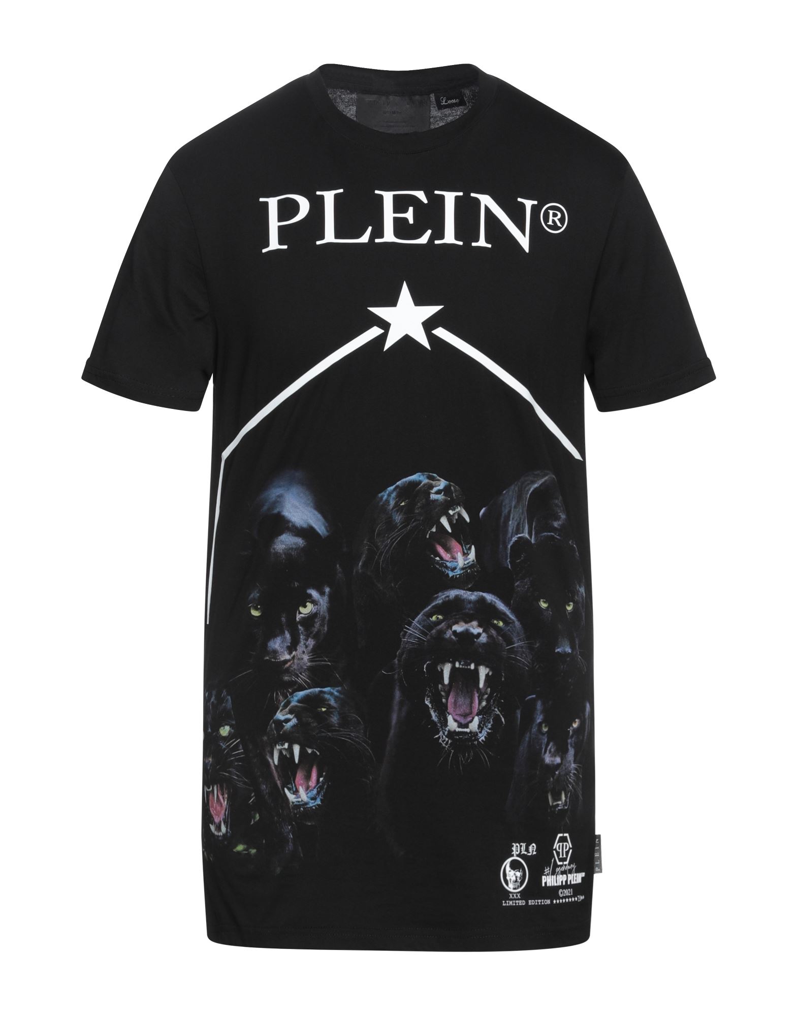 PHILIPP PLEIN T-shirts Herren Schwarz PHILIPP PLEIN T-shirts Herren Schwarz von PHILIPP PLEIN