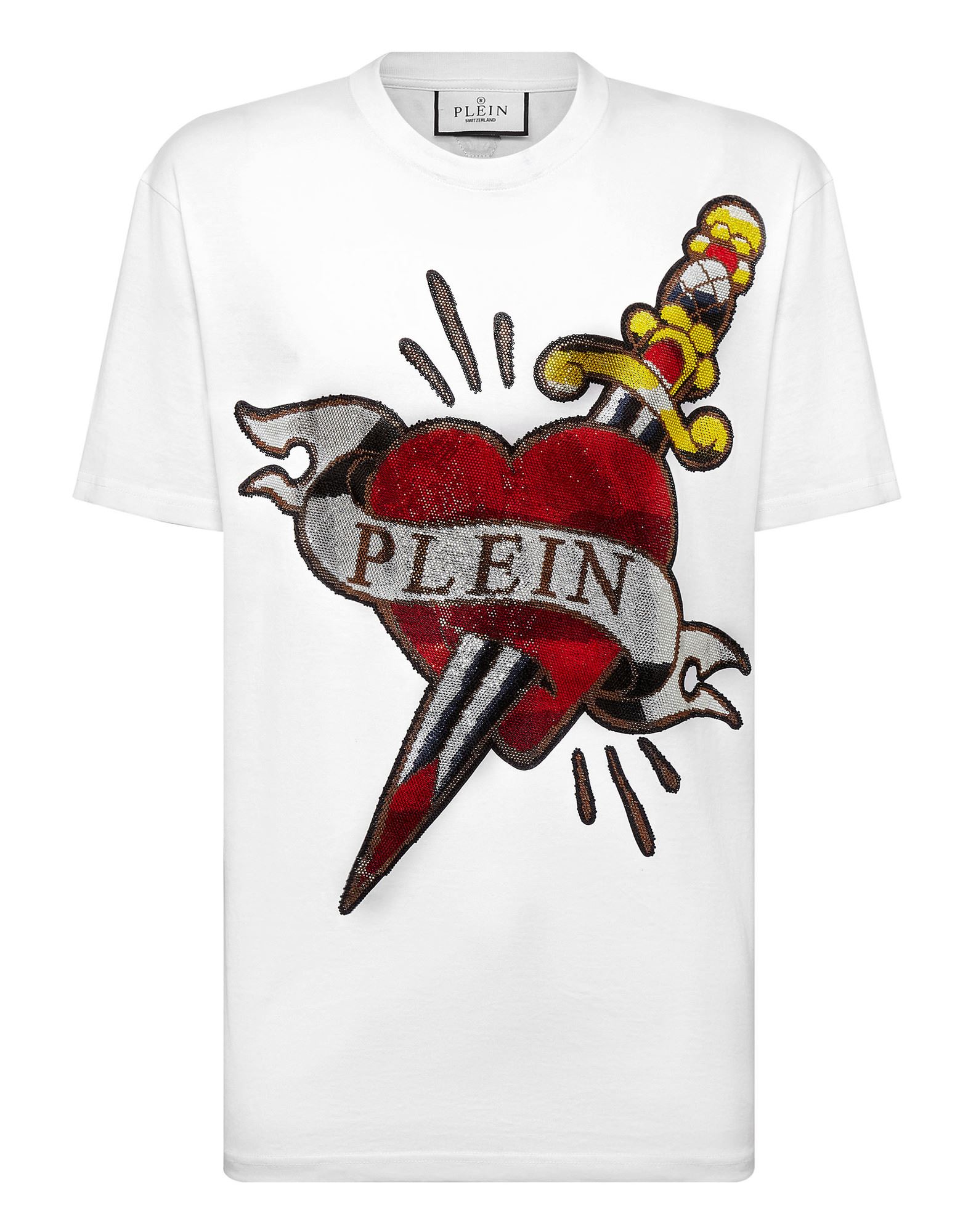 PHILIPP PLEIN T-shirts Herren Weiß von PHILIPP PLEIN