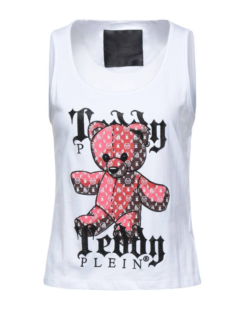 PHILIPP PLEIN Tank Top Damen Weiß von PHILIPP PLEIN