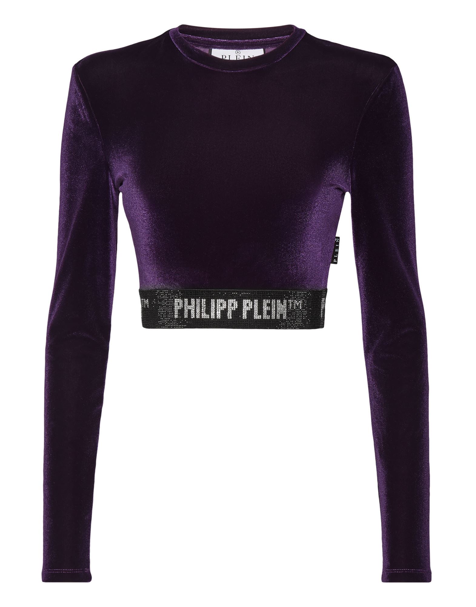 PHILIPP PLEIN Top Damen Violett von PHILIPP PLEIN