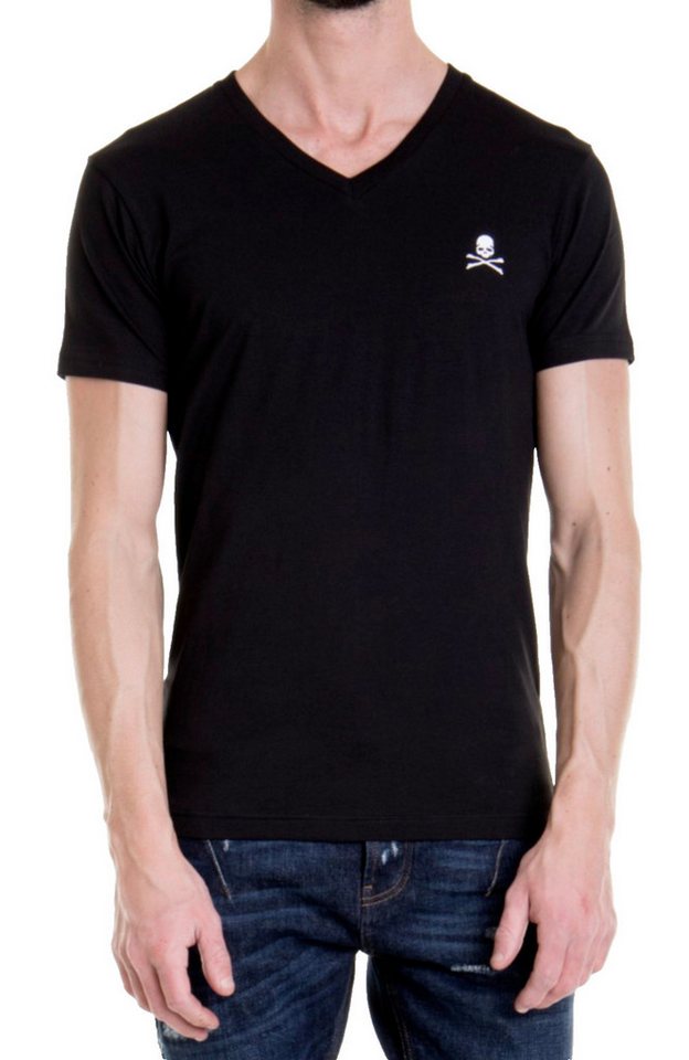 Philip Plein T-Shirt V-Neck Retro Slim fit in bedruckter PP Geschenkbox von PHILIPP PLEIN