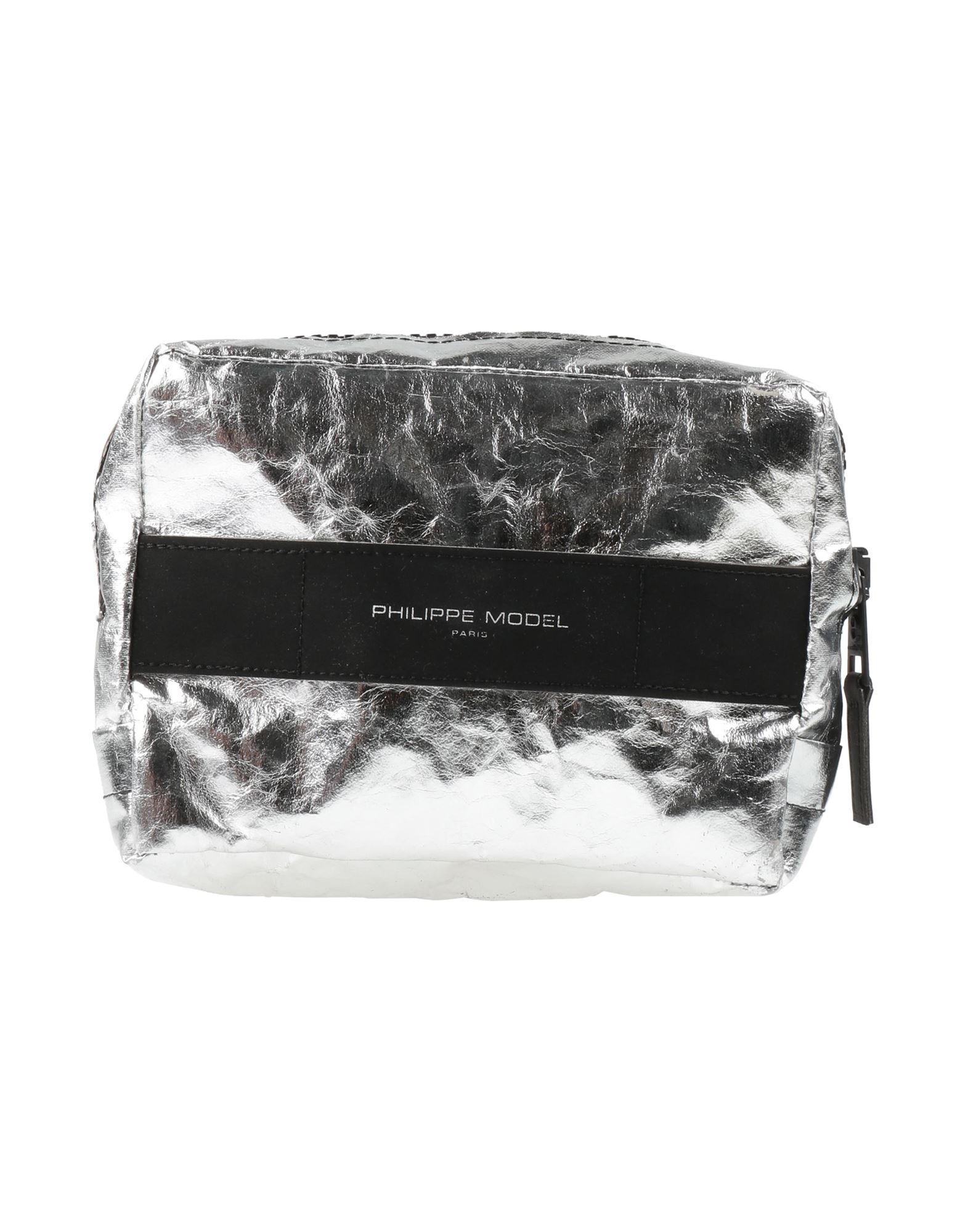 PHILIPPE MODEL x ESSENT'IAL Beauty Case Damen Silber PHILIPPE MODEL x ESSENT'IAL Beauty Case Damen Silber von PHILIPPE MODEL x ESSENT'IAL