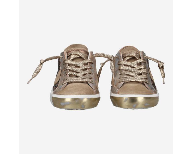 PHILIPPE MODEL Philippe Model PRSX LOW, Sneaker in Gold für Damen Sneaker von PHILIPPE MODEL